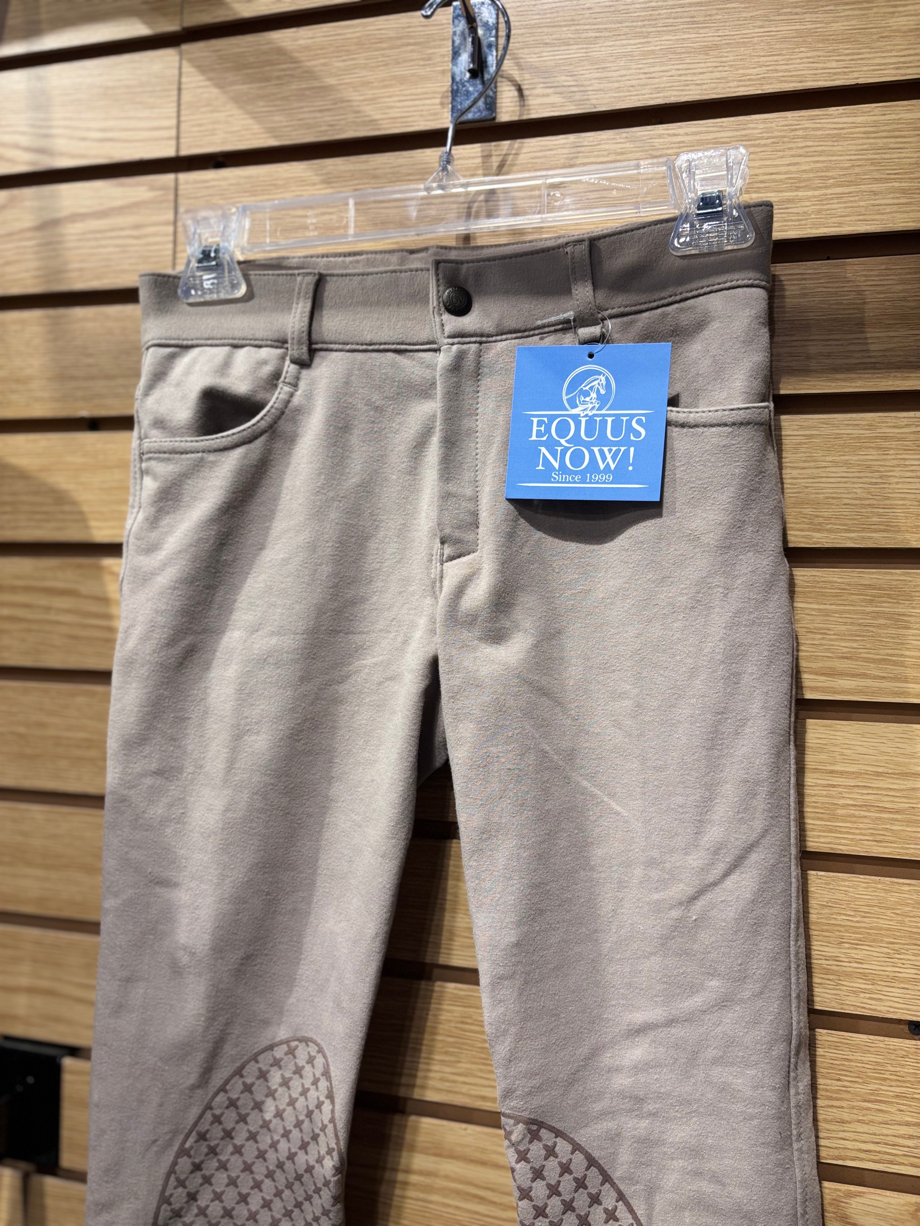 Used 14 Tan Ovation Knee Patch Jods