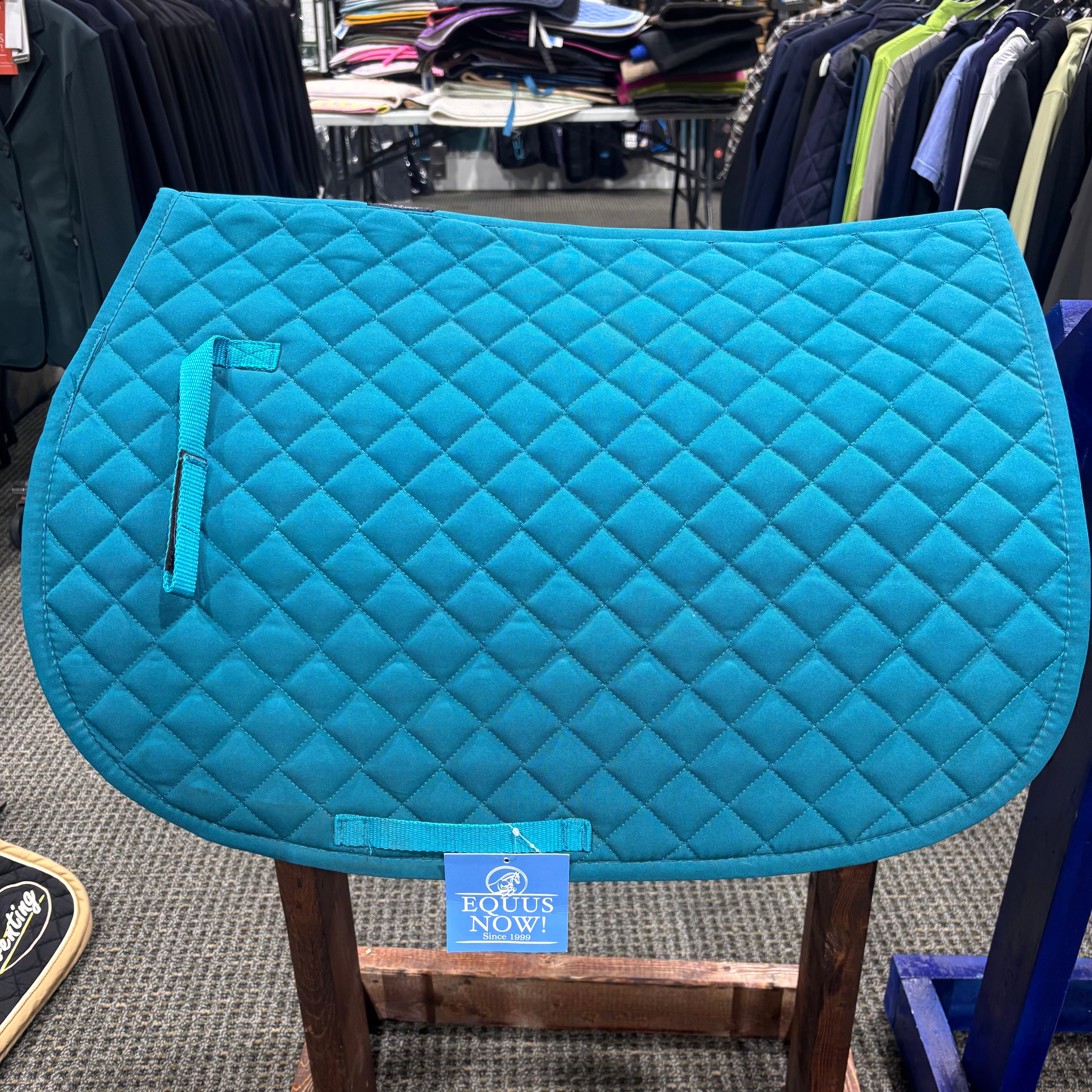 Used Teal Jump Saddle Pad