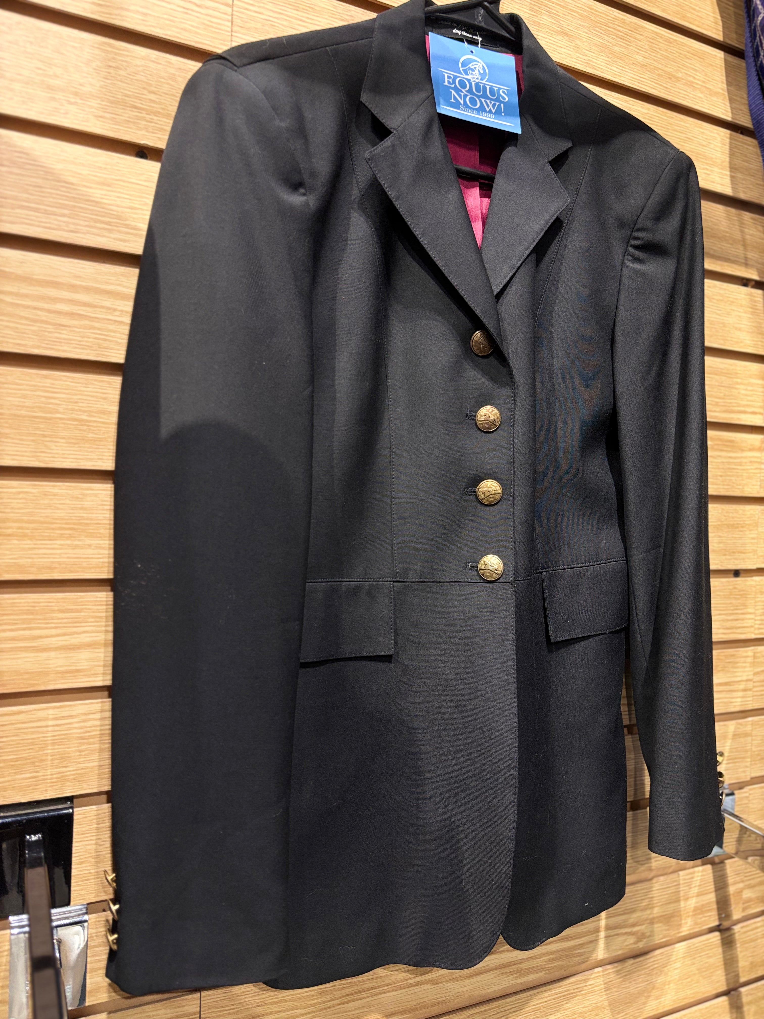 Used 6R Black RJ Classics Black Hunt Coat