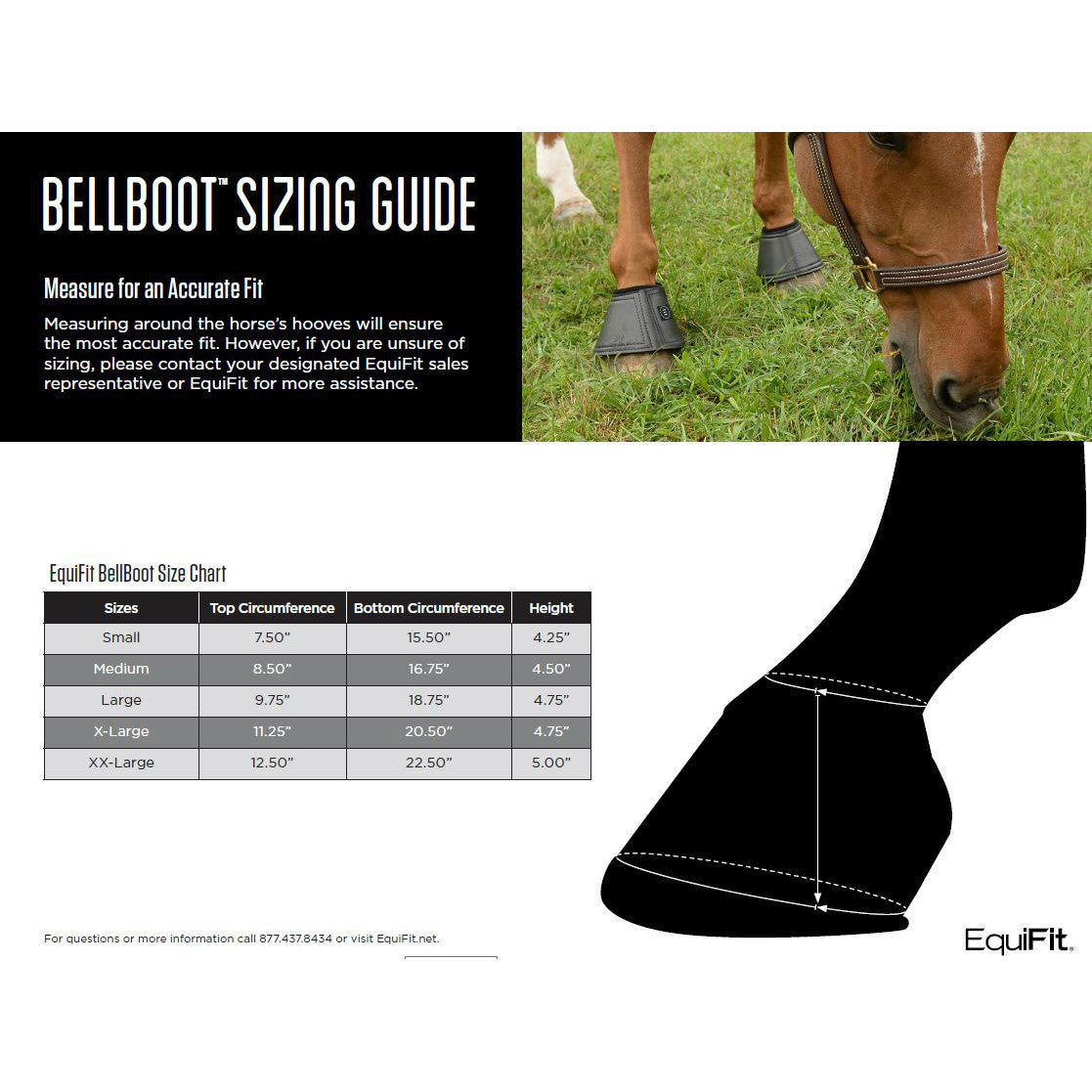 EquiFit Essential Bell Boot - supporting