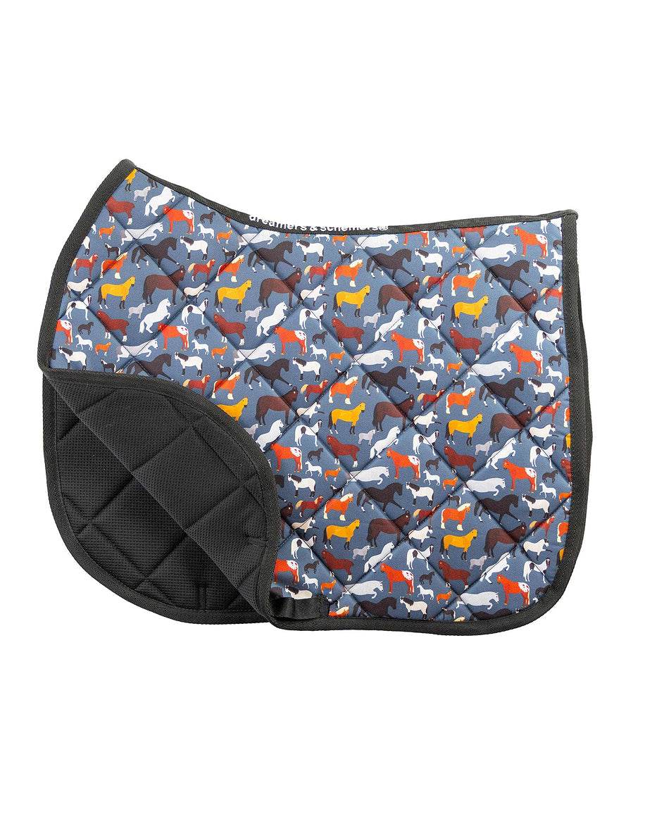 Dreamers & Schemers All Purpose Saddle Pad - Breeds of the World