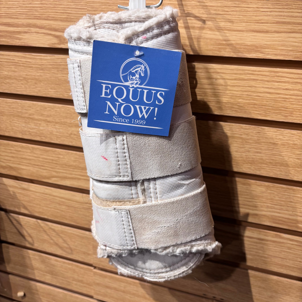 Used X-Large White Pelham Splint Boots - Set of 4