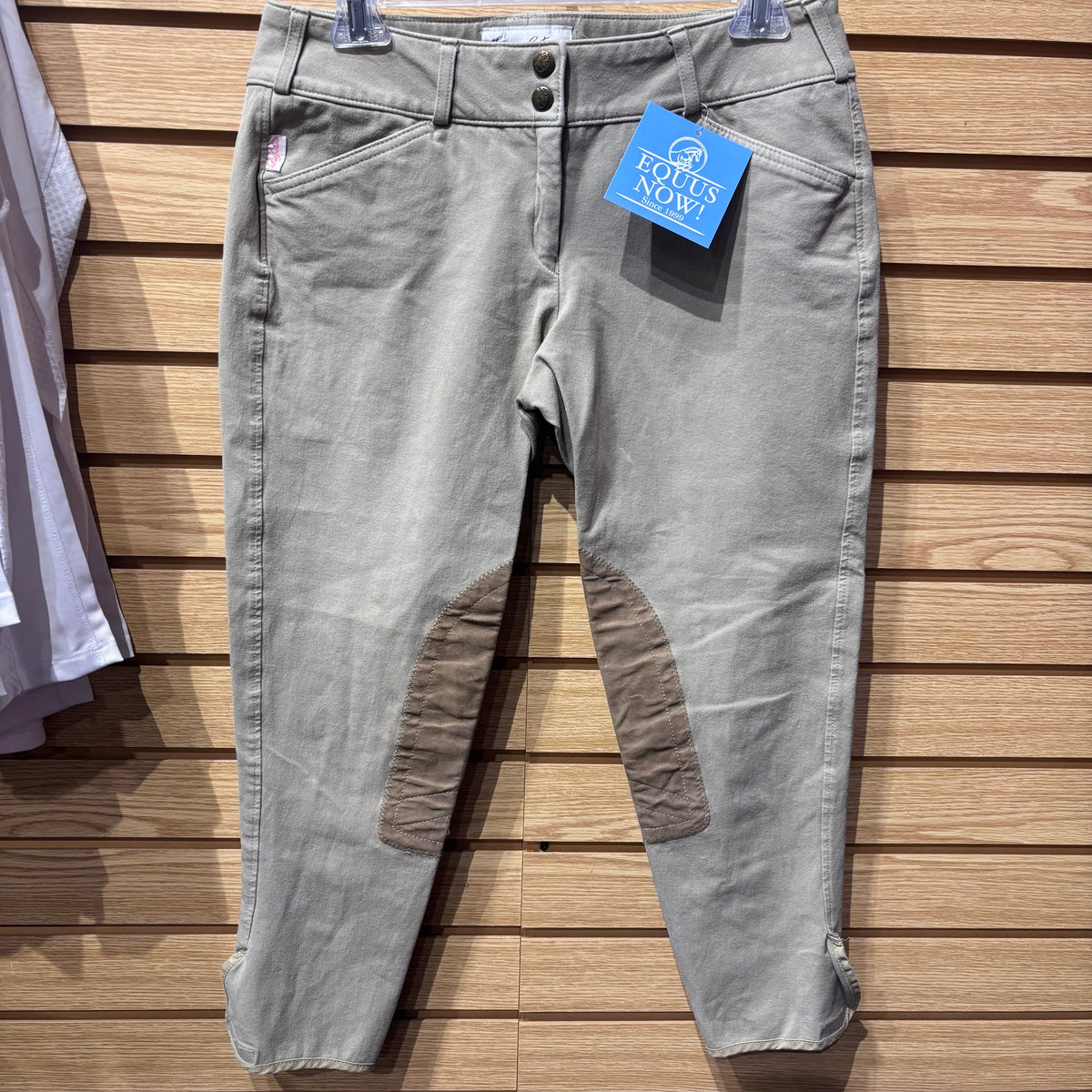 Used 30 Tan Tailored Sportsman Knee Patch Breeches