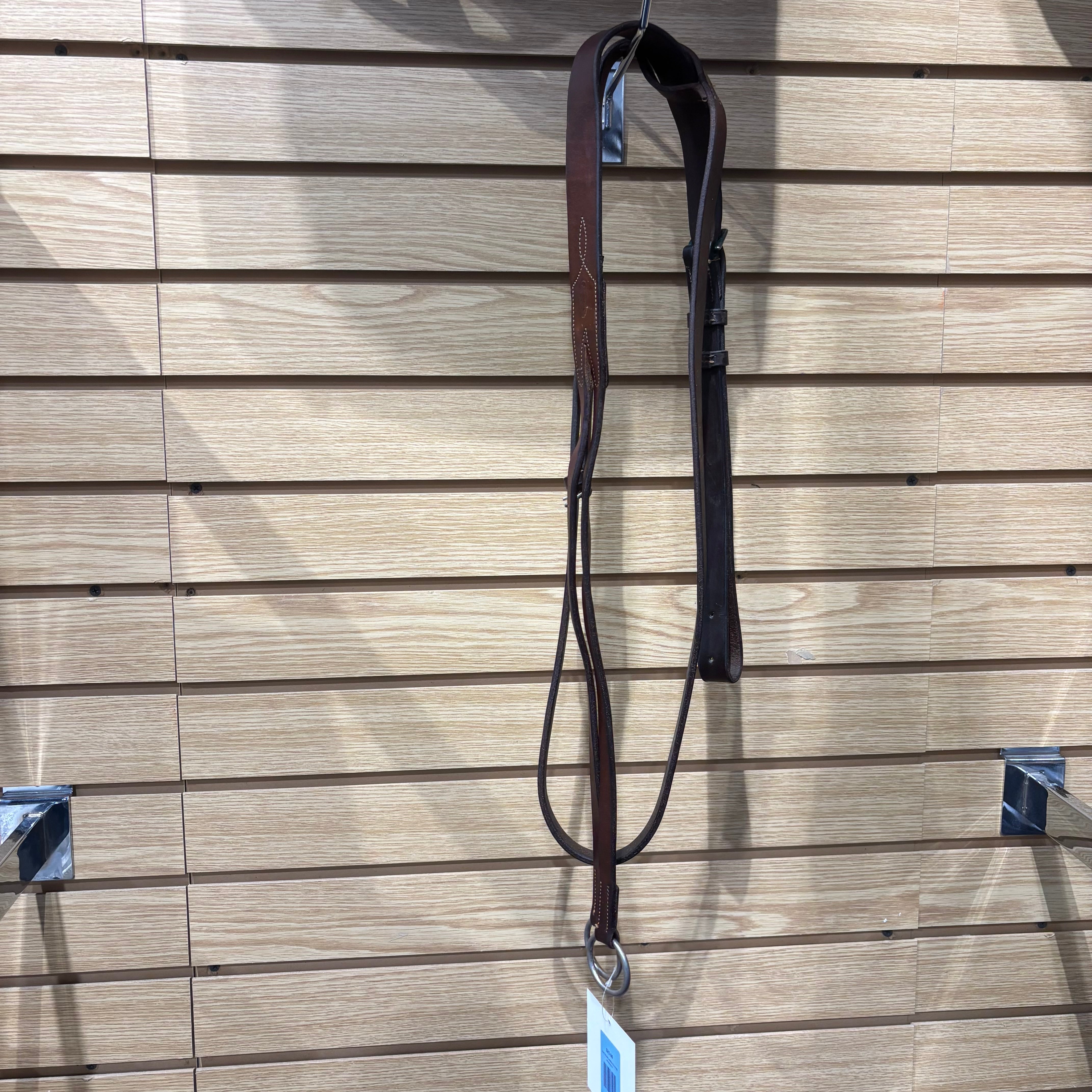 Used Brown Leather Running Martingale