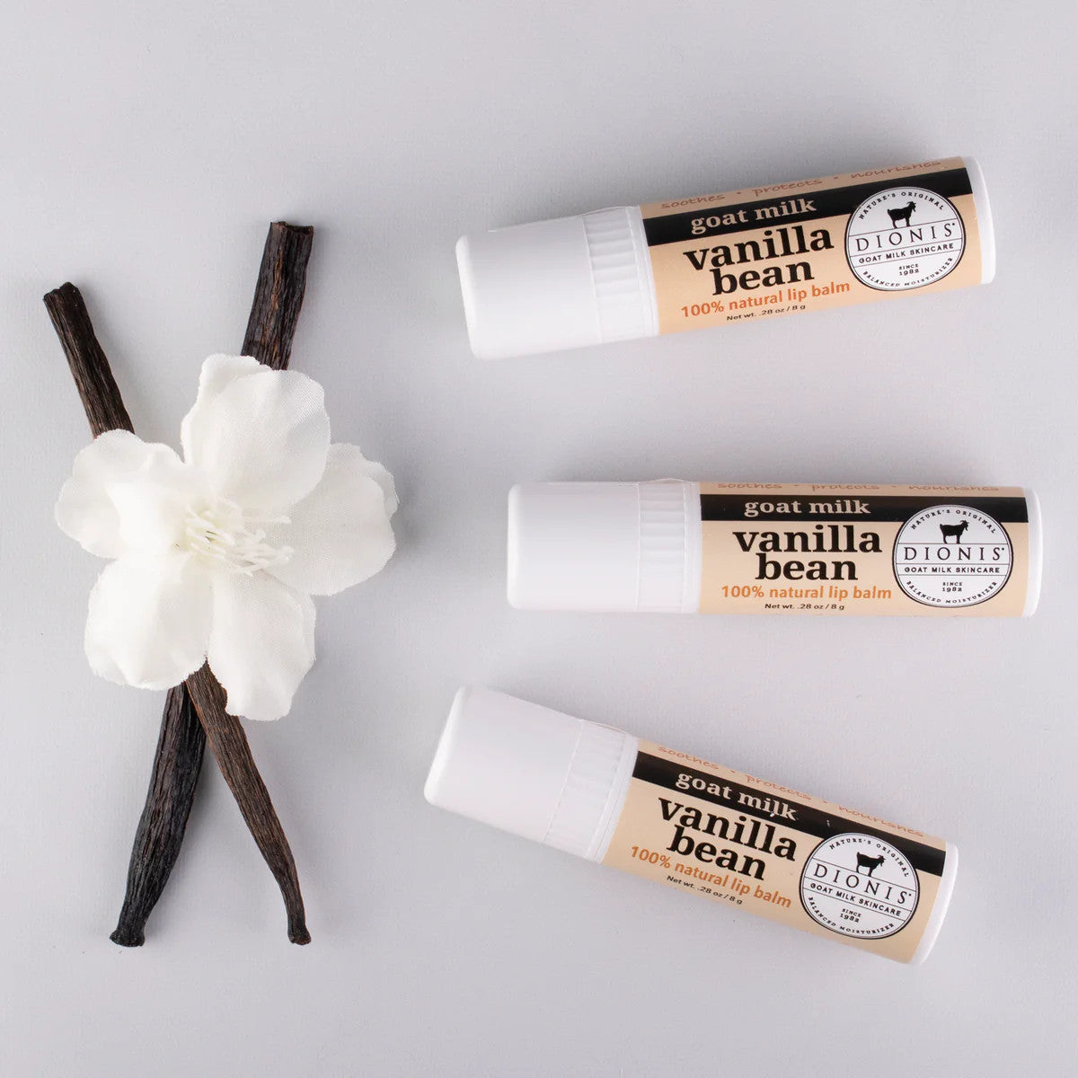 Dionis Vanilla Bean Goat Milk Lip Balm - sku to order - 60050700