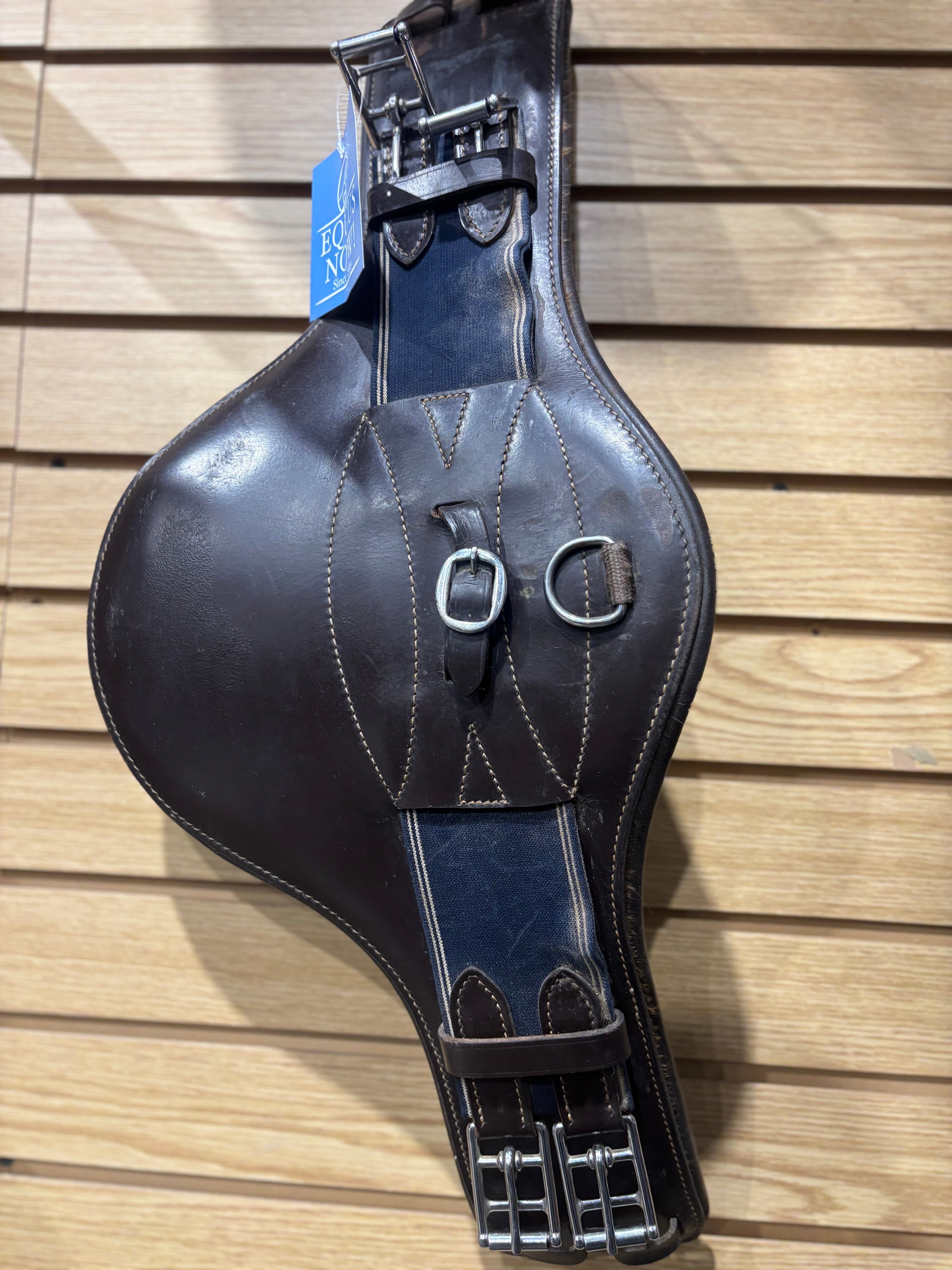 Used Nunnfiner Leather Dressage Girth