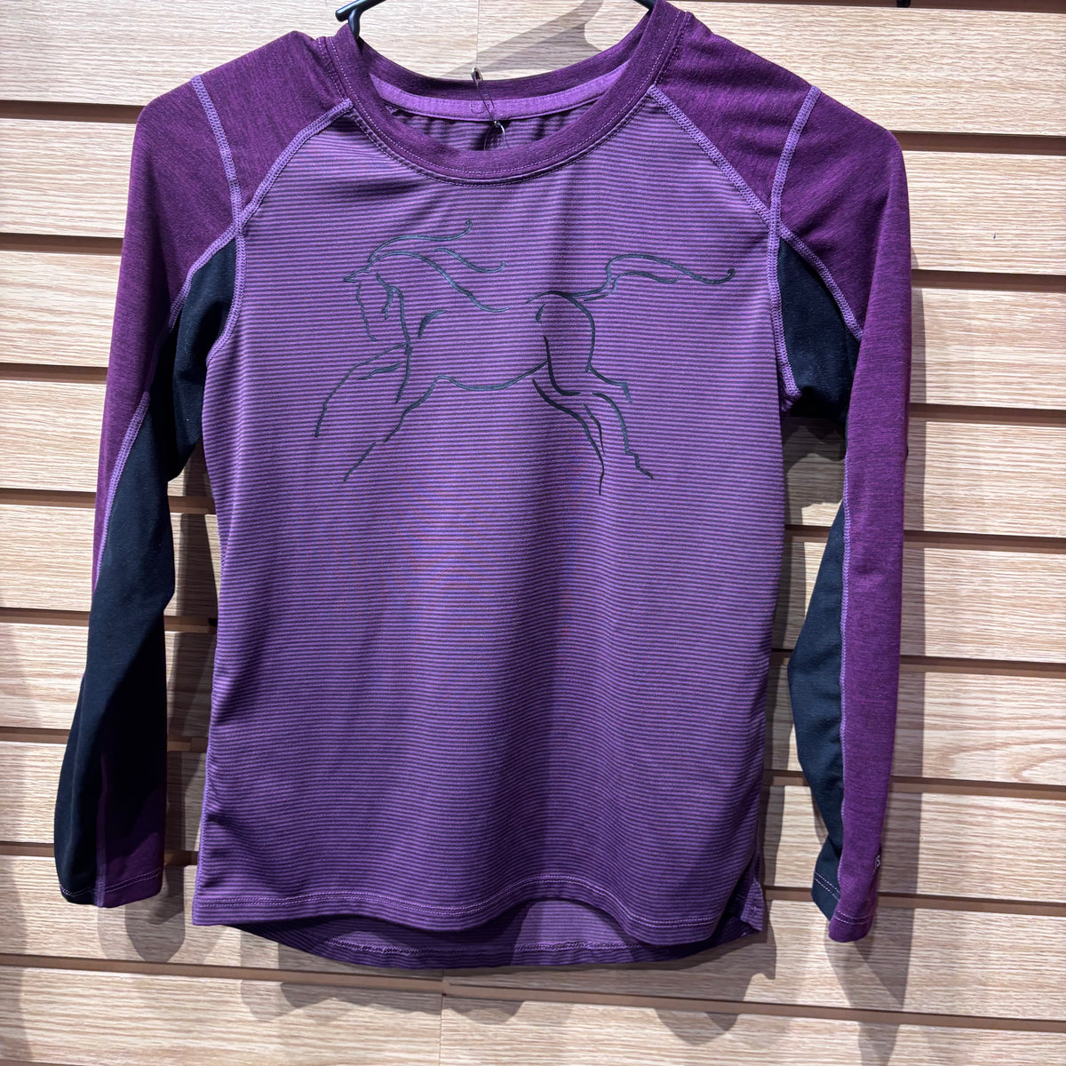 Used Youth Medium Purple Kerrits Riding Shirt