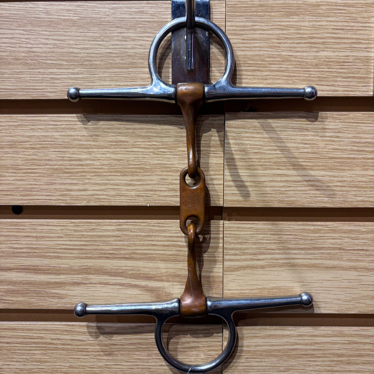 Used 5.25" Copper Slow Twist Dr Bristol Full Cheek Snaffle