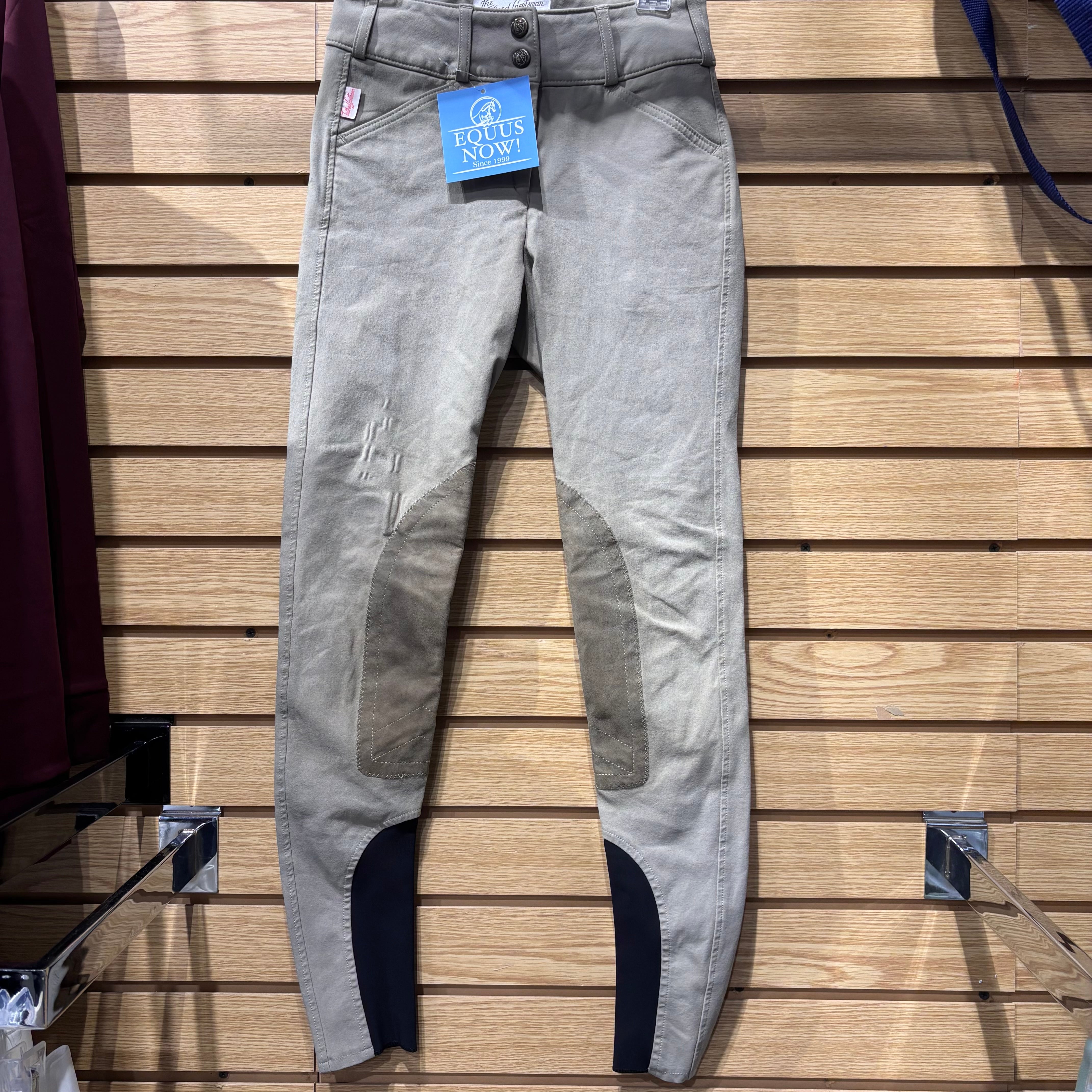 Used 22 Tan Tailored Sportsman Knee Patch Breeches