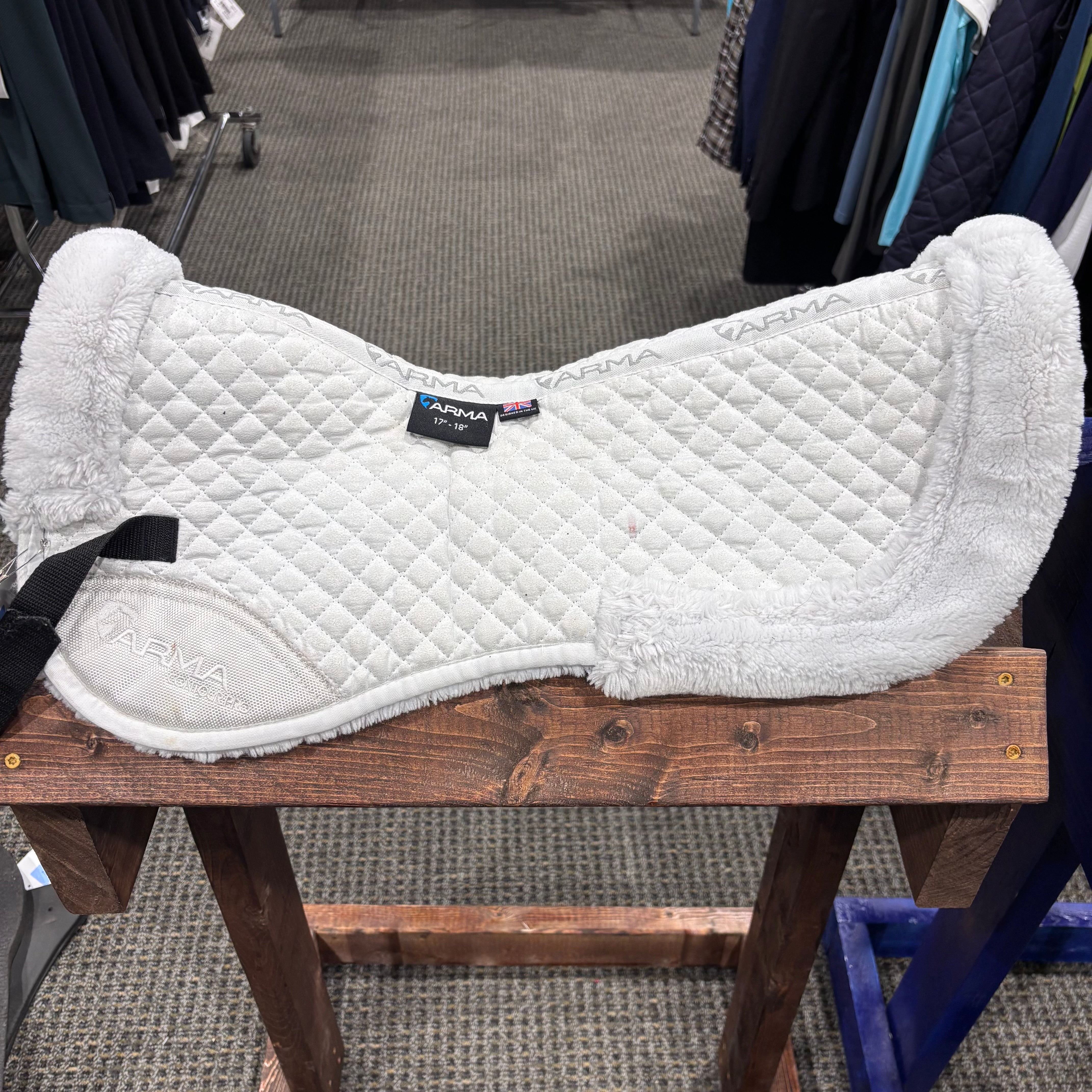 Used 17"-18" ARMA Contour Pro Half Pad White