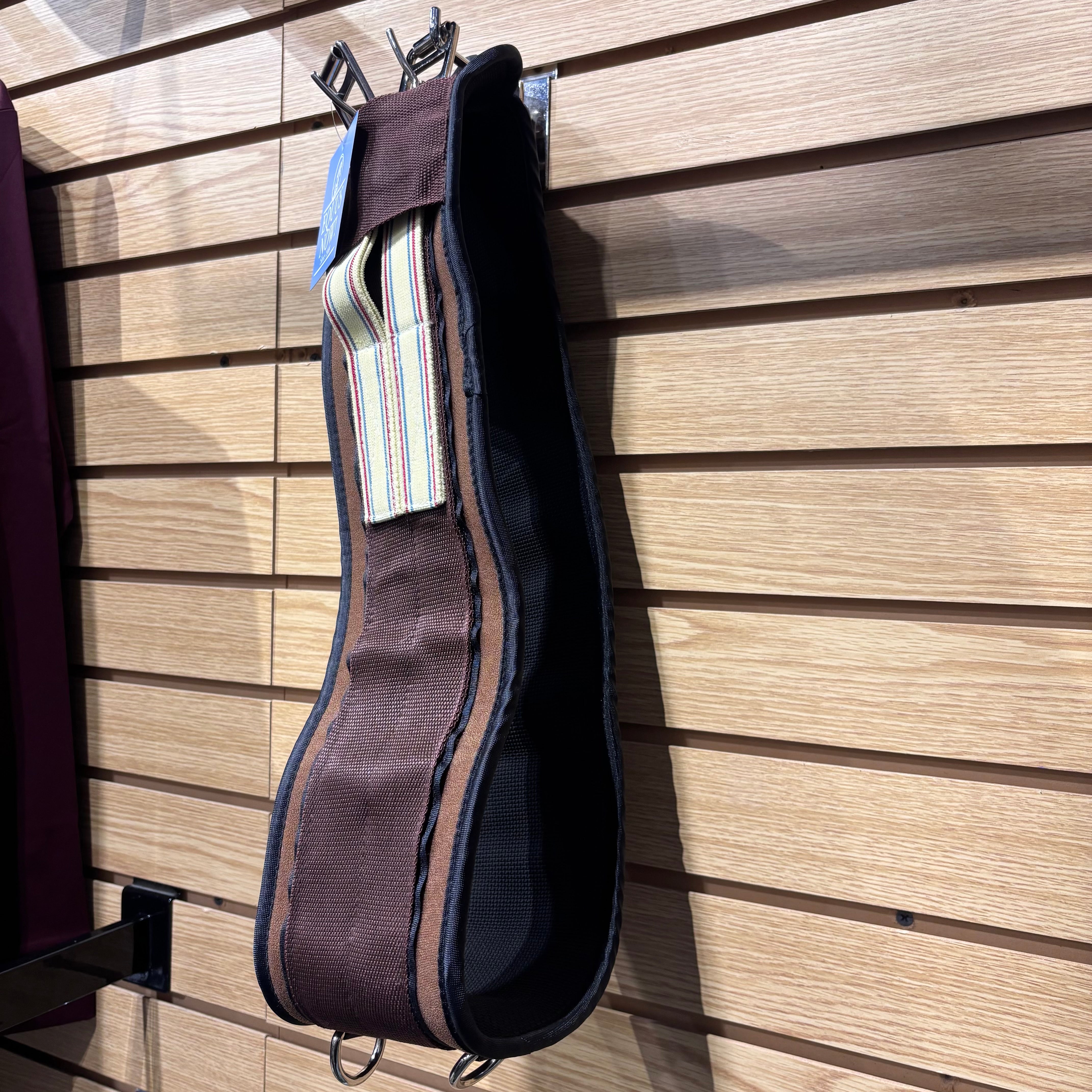 Used 44" Brown Washable Lining Synthetic Girth