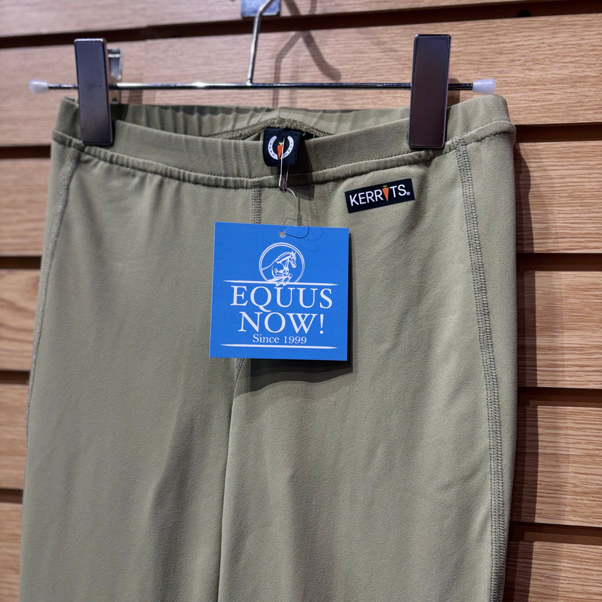 Used Youth Large Tan Kerrits Riding Tights
