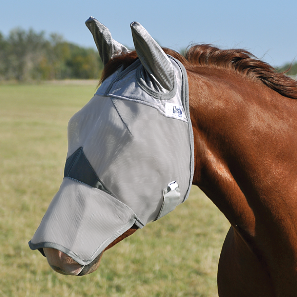 Cashel Long Nose with Ears Crusader Fly Mask - main