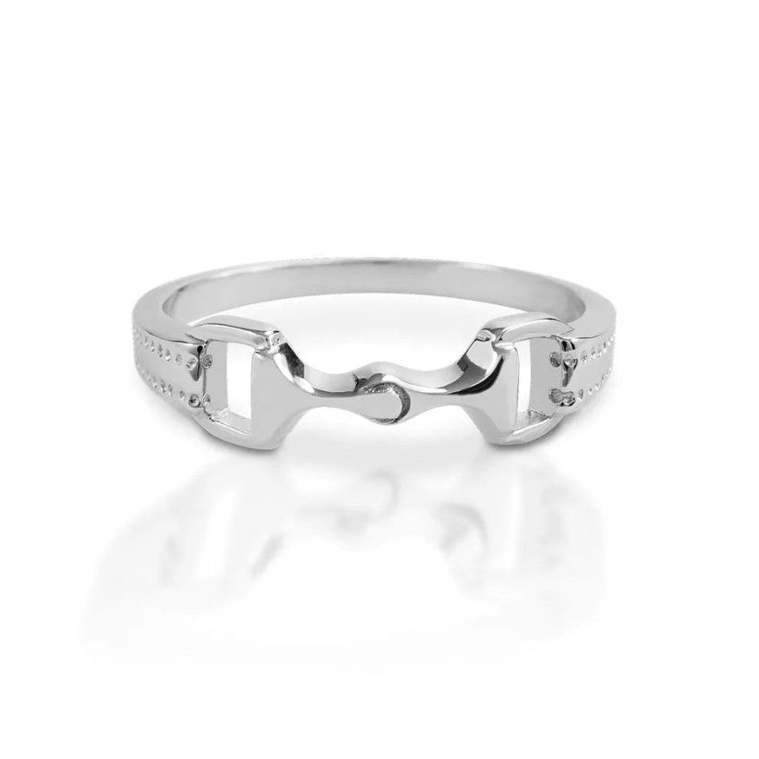 Kelly Herd Sterling Silver Bit Ring - main