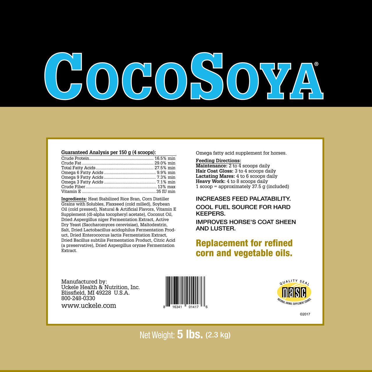 CocoSoya Granules - supporting