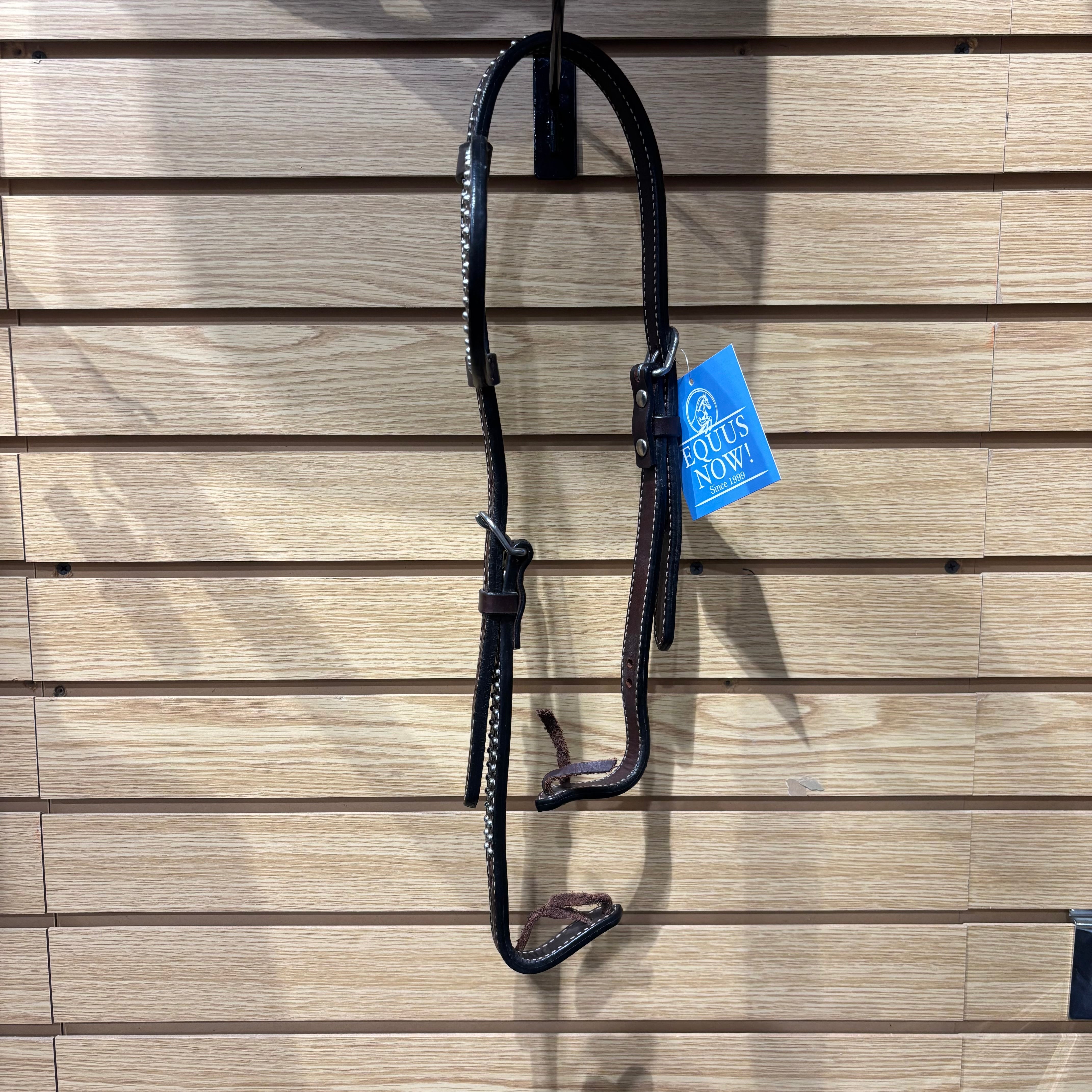 Used Cob Chocolate Western Headstall