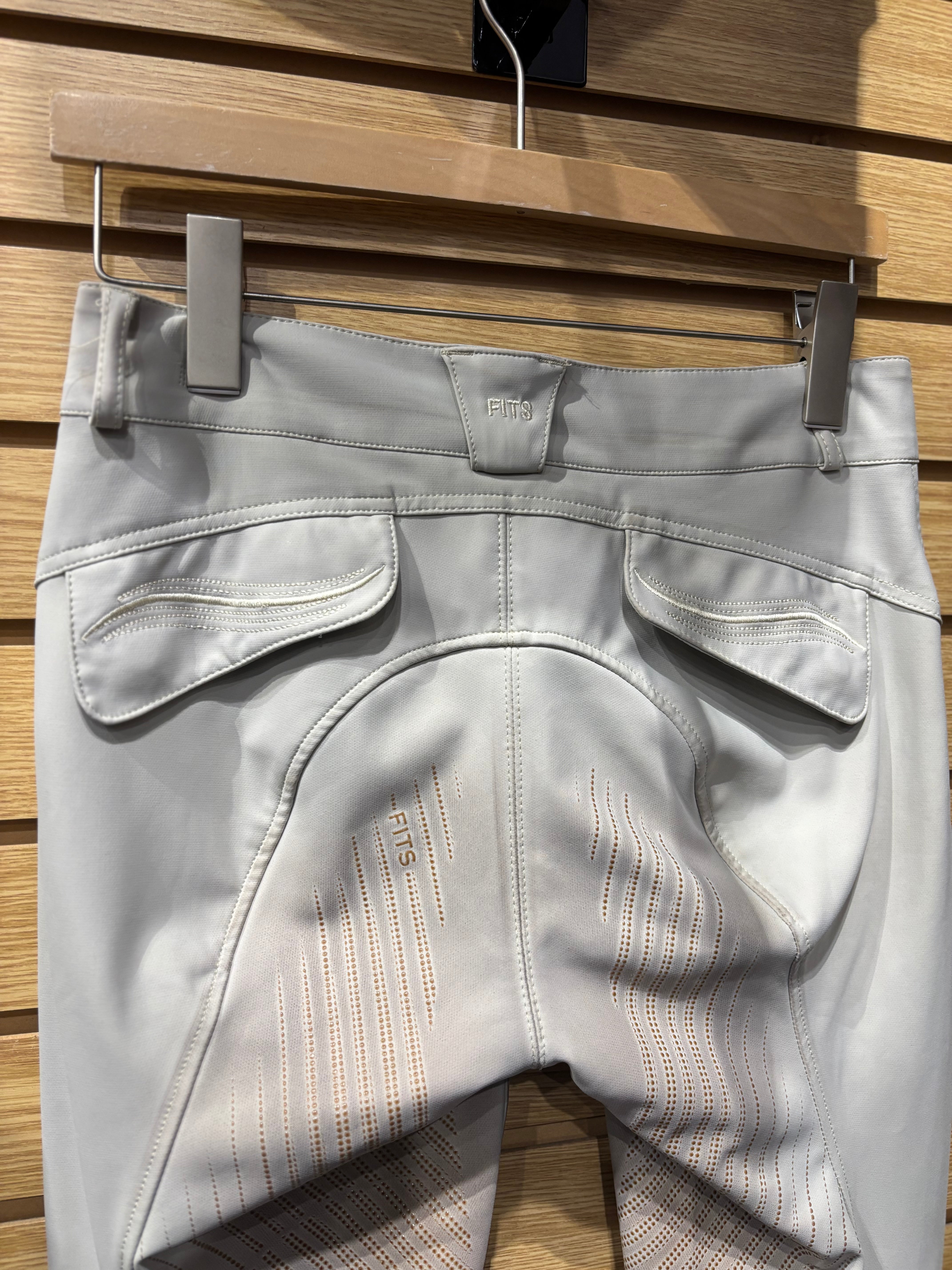 Used 4 Tan FITS Full Seat Breeches
