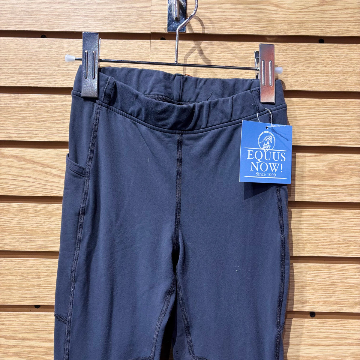 Used Kerrits Kids XL Riding Tights Grey