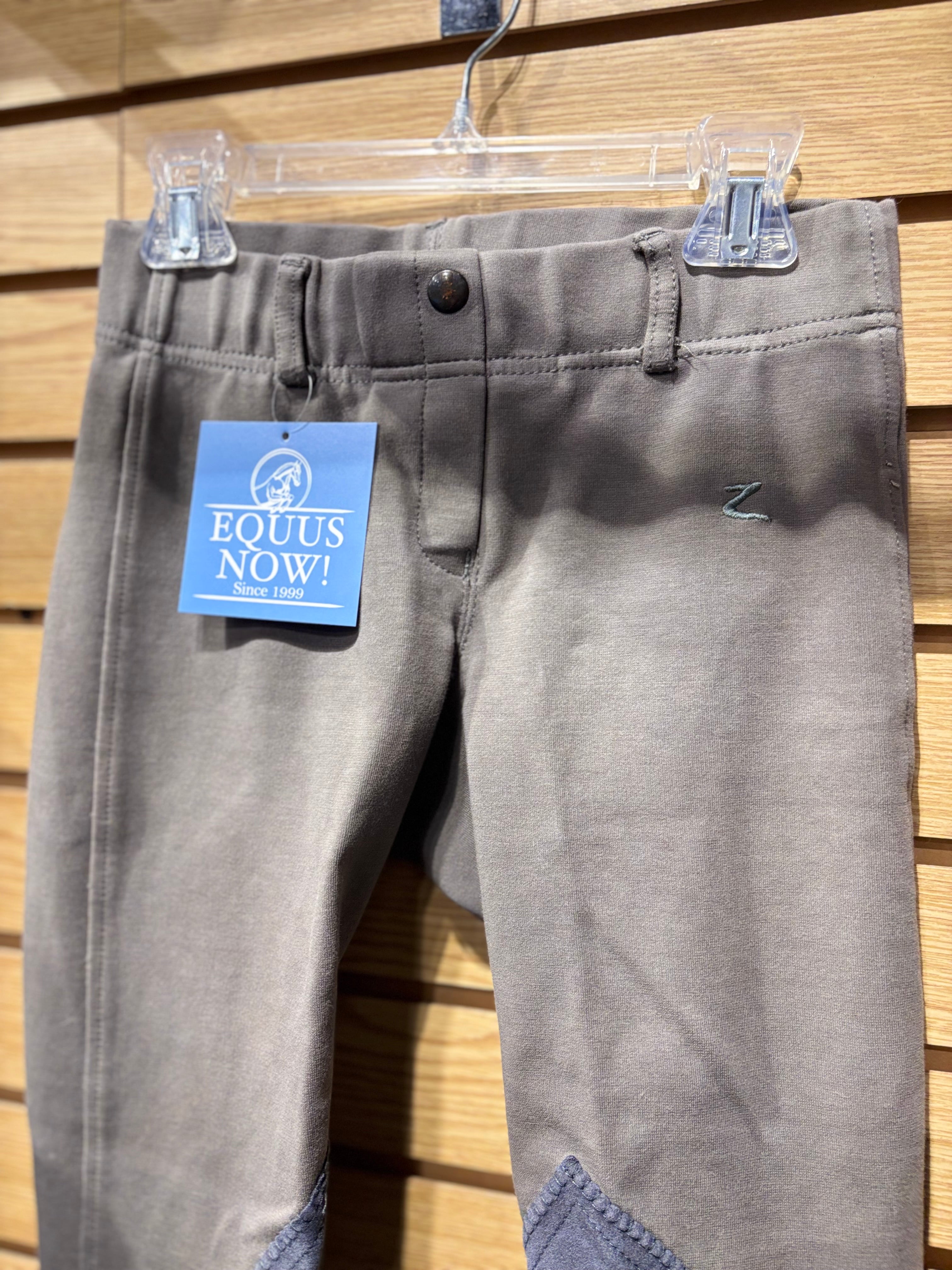 Used 22 Grey Horze Knee Patch Breeches