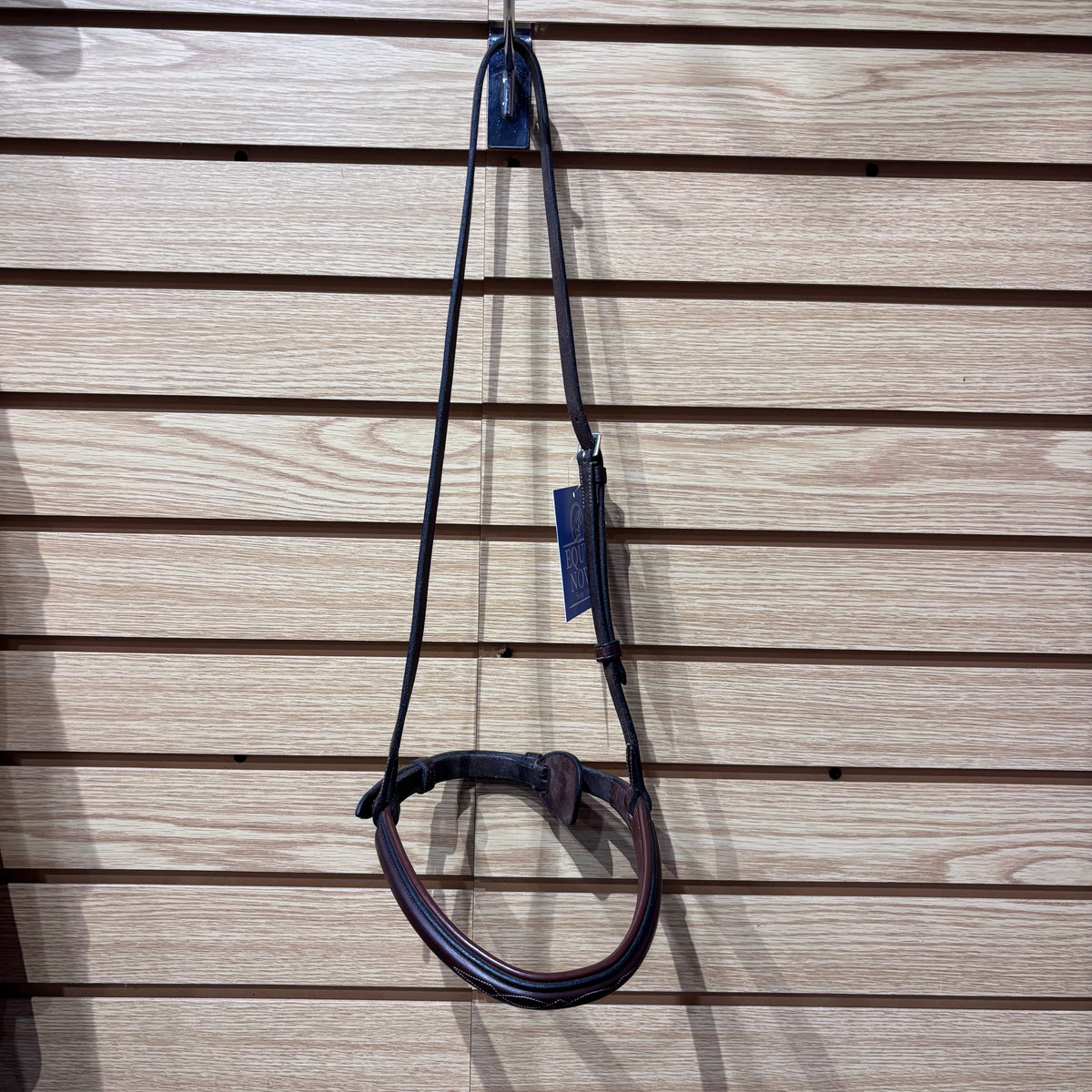 Used Full Brown Padded Noseband