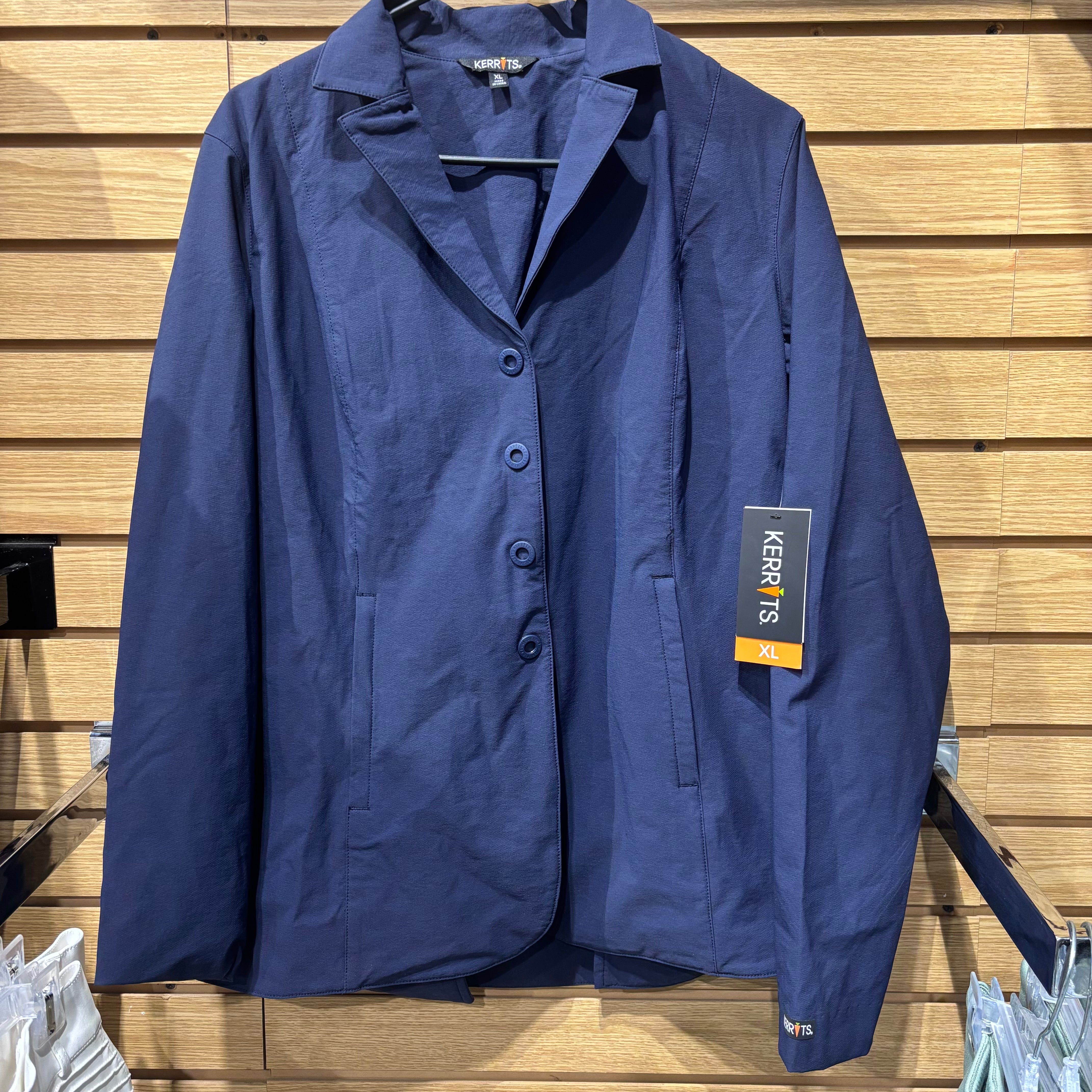 Used XL Navy Kerrits Stretch Competitor Show Coat