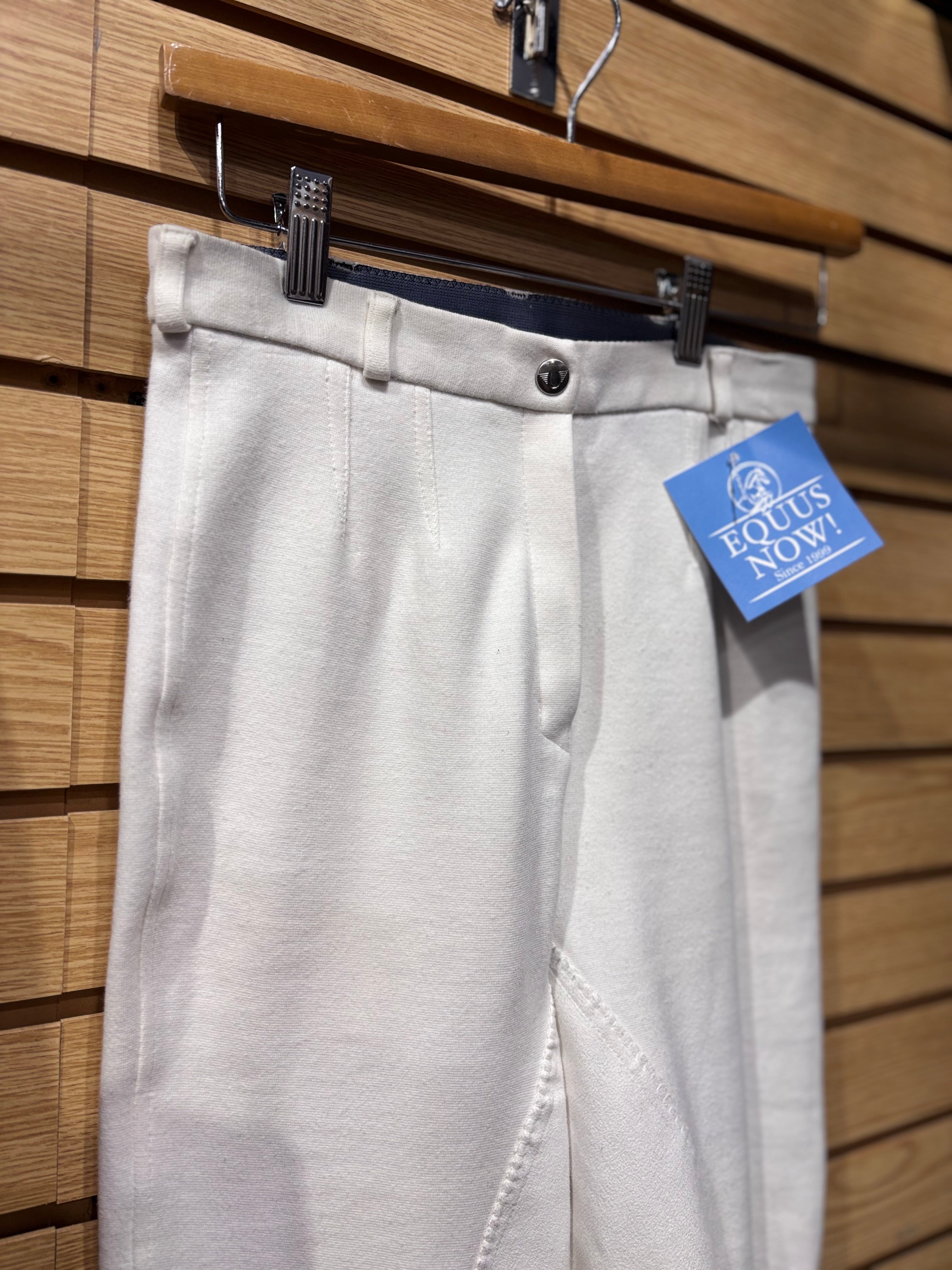 Used 26 White TuffRider Full Seat Breeches