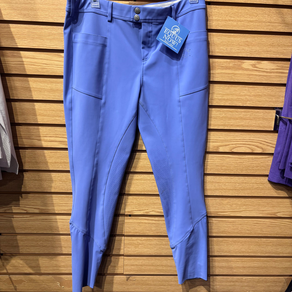 Used Samshield US 32 Baby Blue Knee Patch Breeches