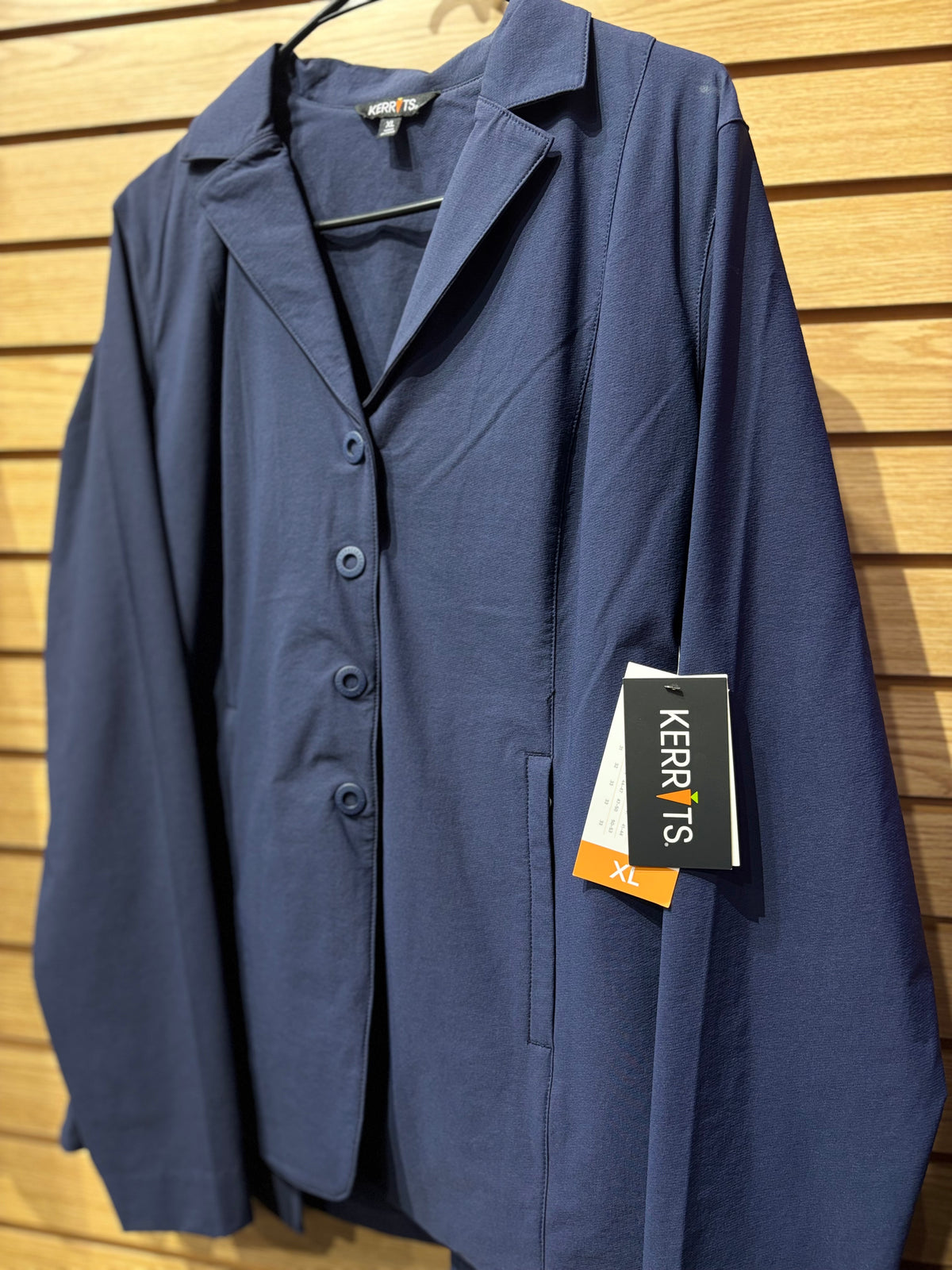Used XL Navy Kerrits Stretch Competitor Show Coat