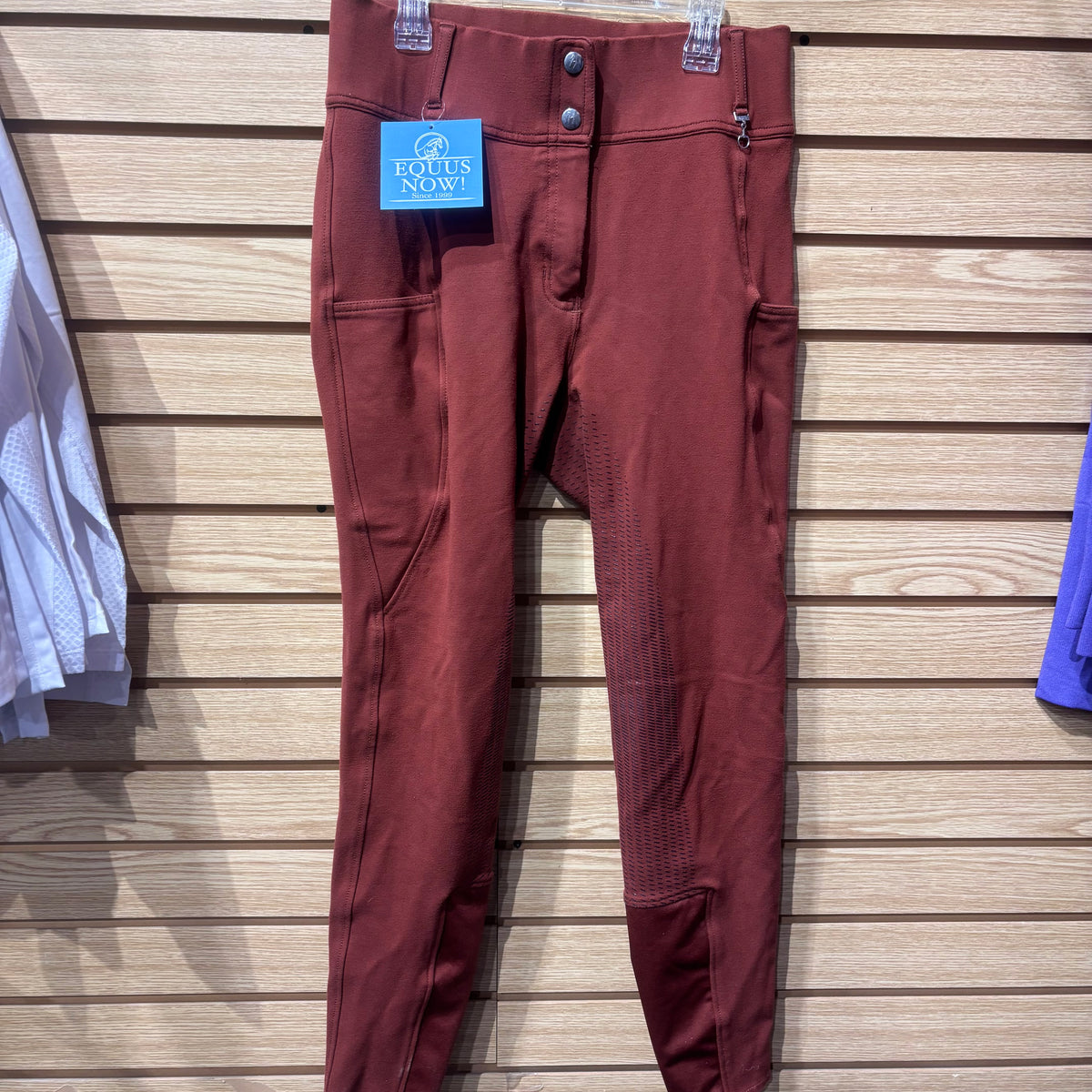 Used 28 Rust Horze Full Seat Breeches
