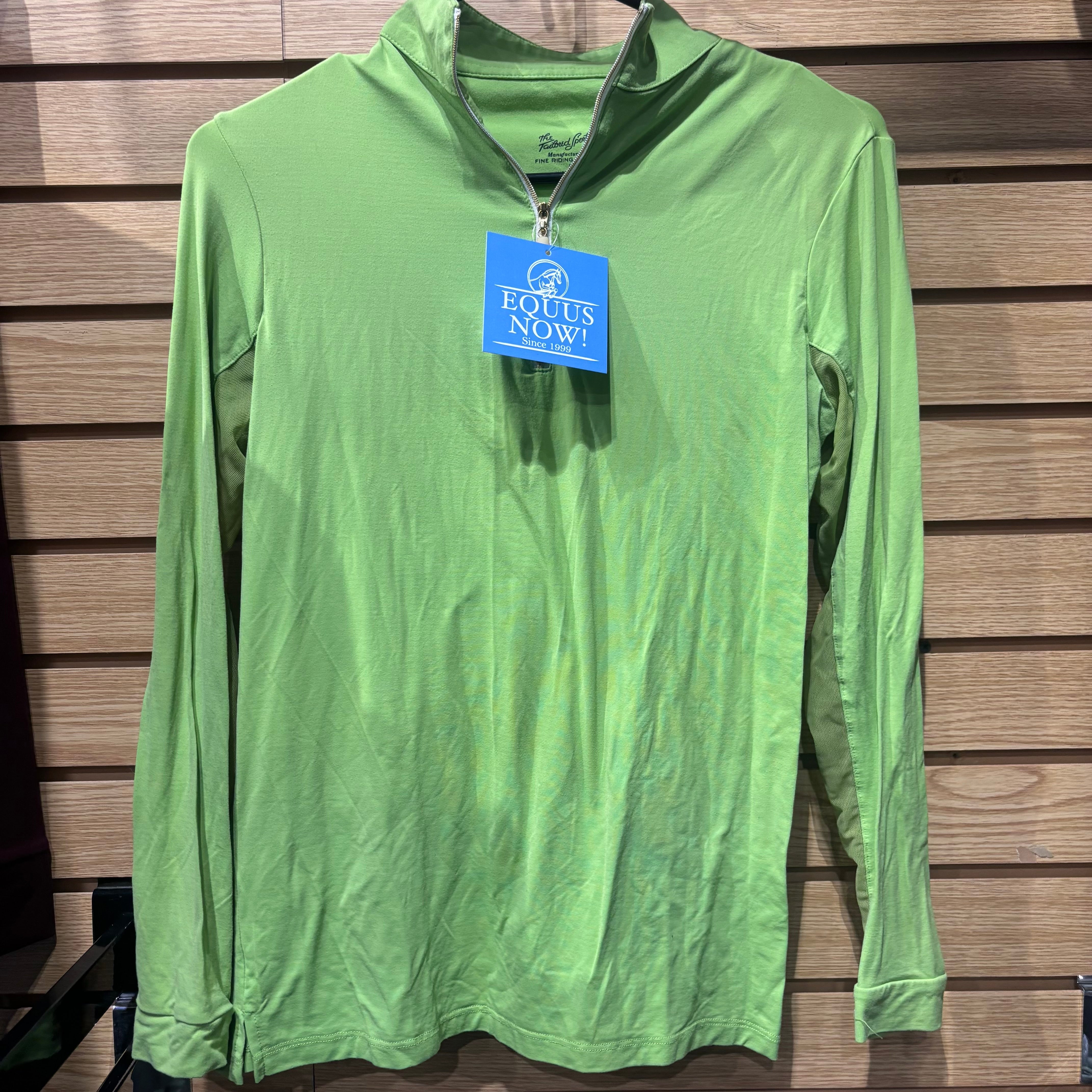 Used Medium Lime Green Tailored Sportsman Sun Shirt