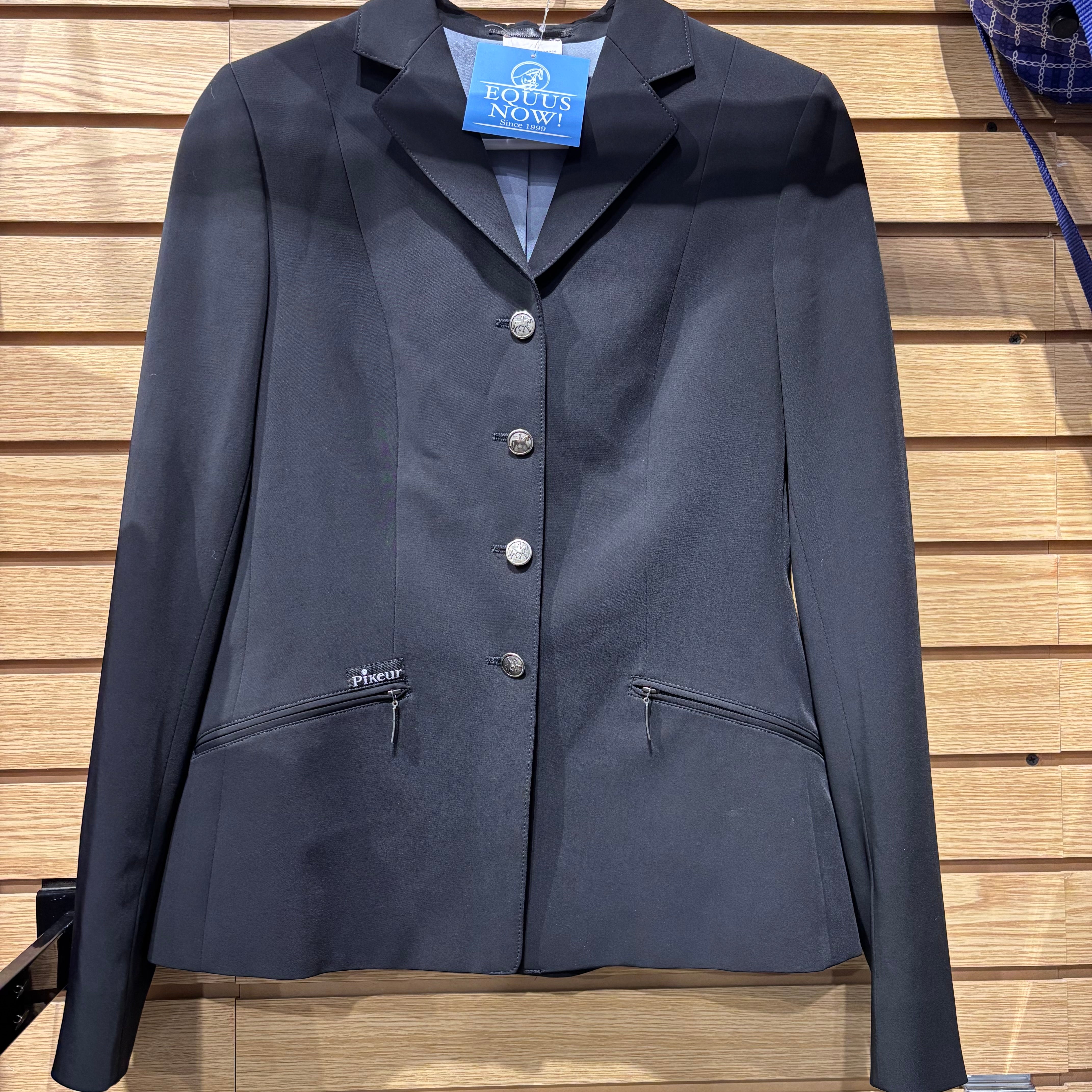 Used Pikeur Skarlett 10L Black Show Coat