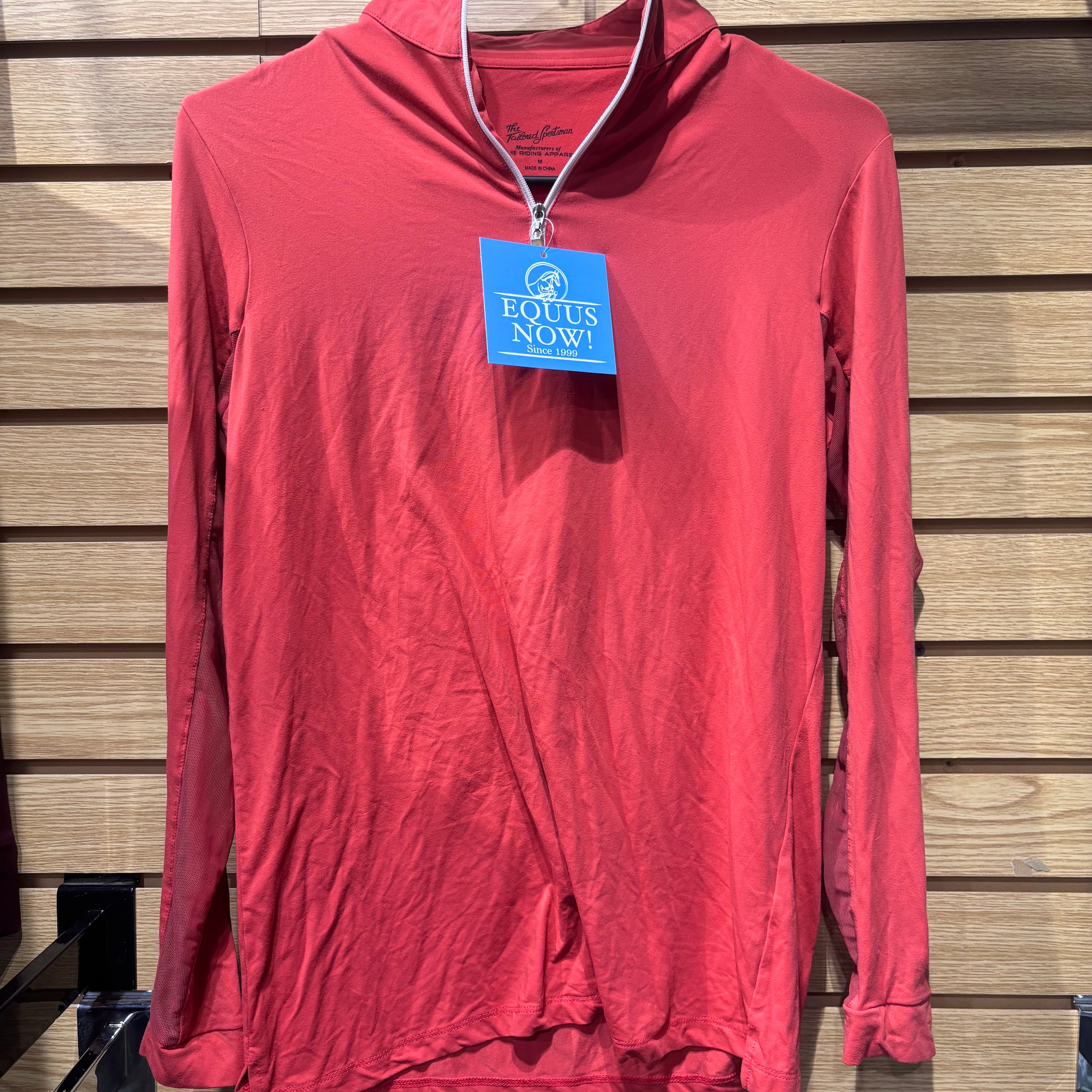Used Medium Coral Tailored Sportsman Sun Shirt