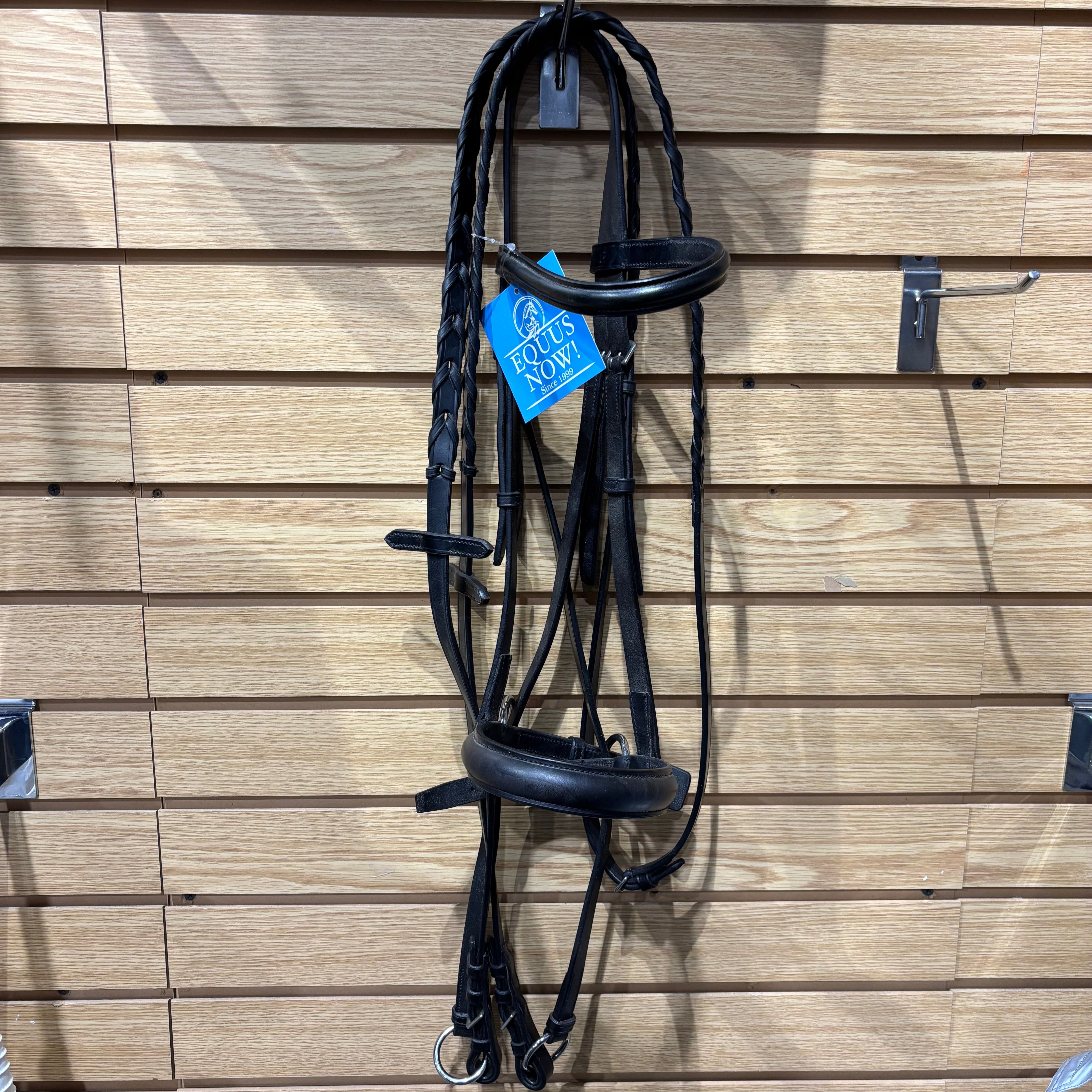 Used Black Dr Cook Bitless Bridle