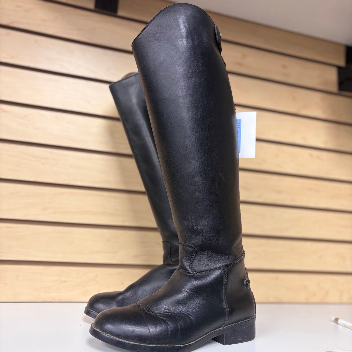 Used Dublin 7 Black Dress Boots