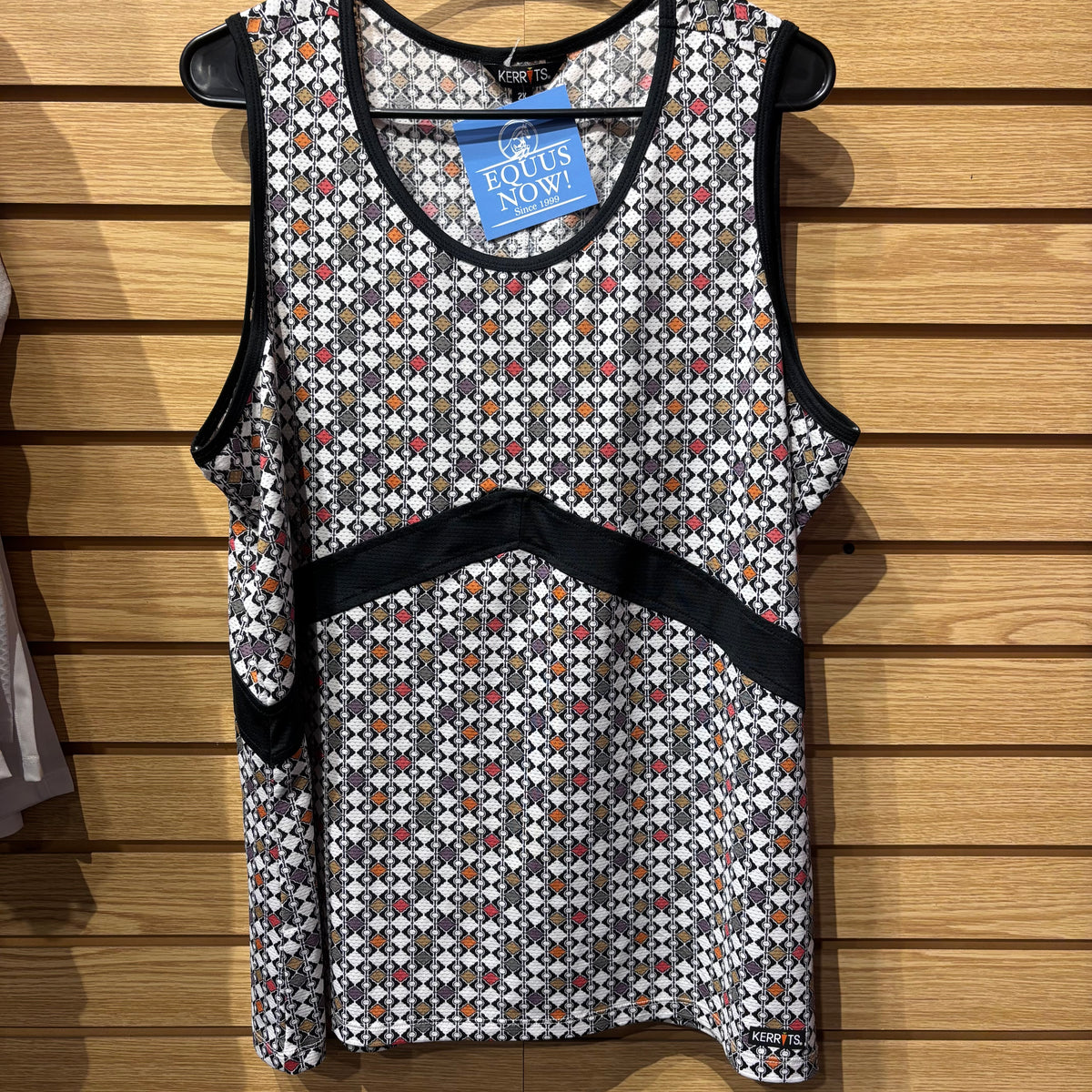 Used 2XL Multi Color Kerrits Summer Riding Tank