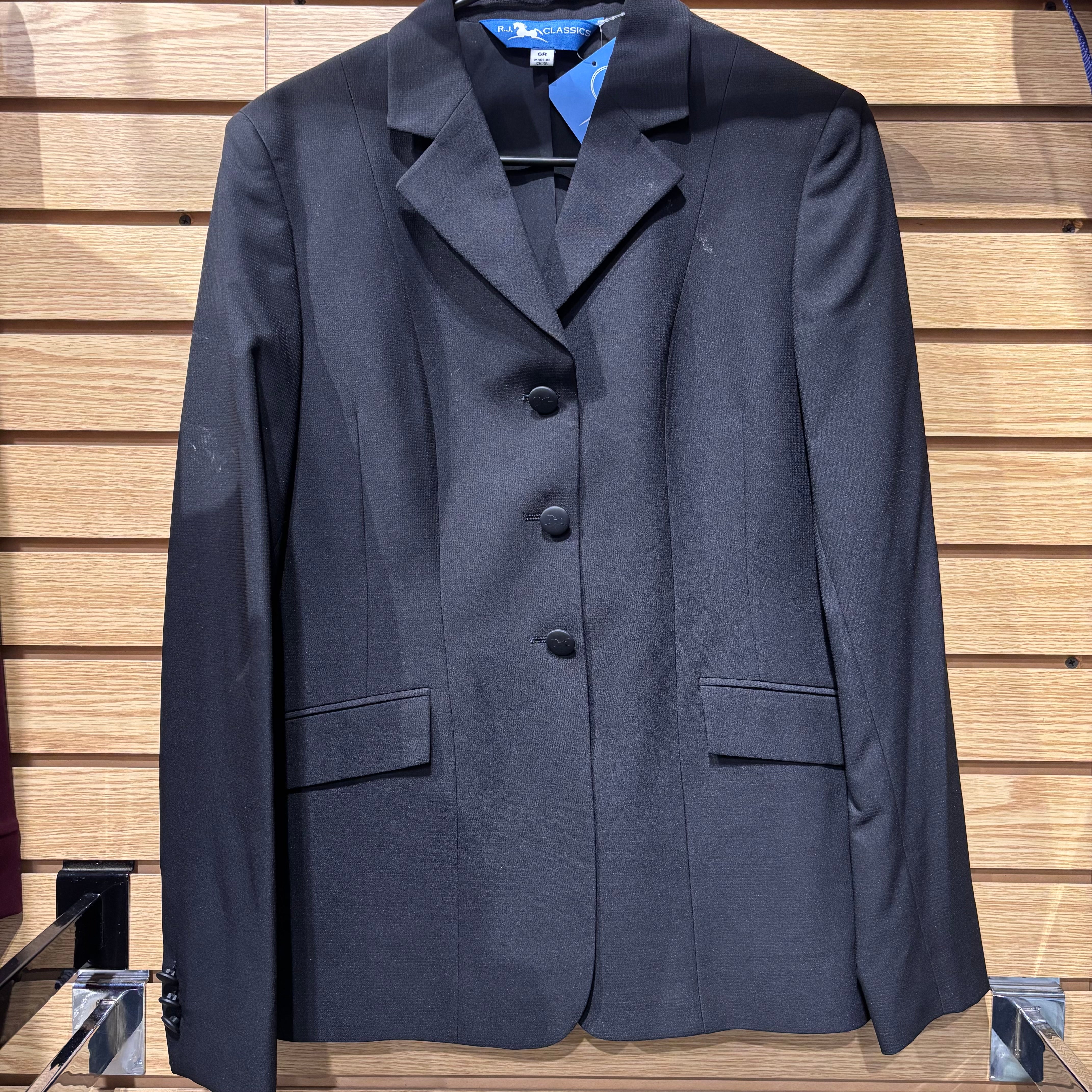 Used 6R Black RJ Classics Hunt Coat