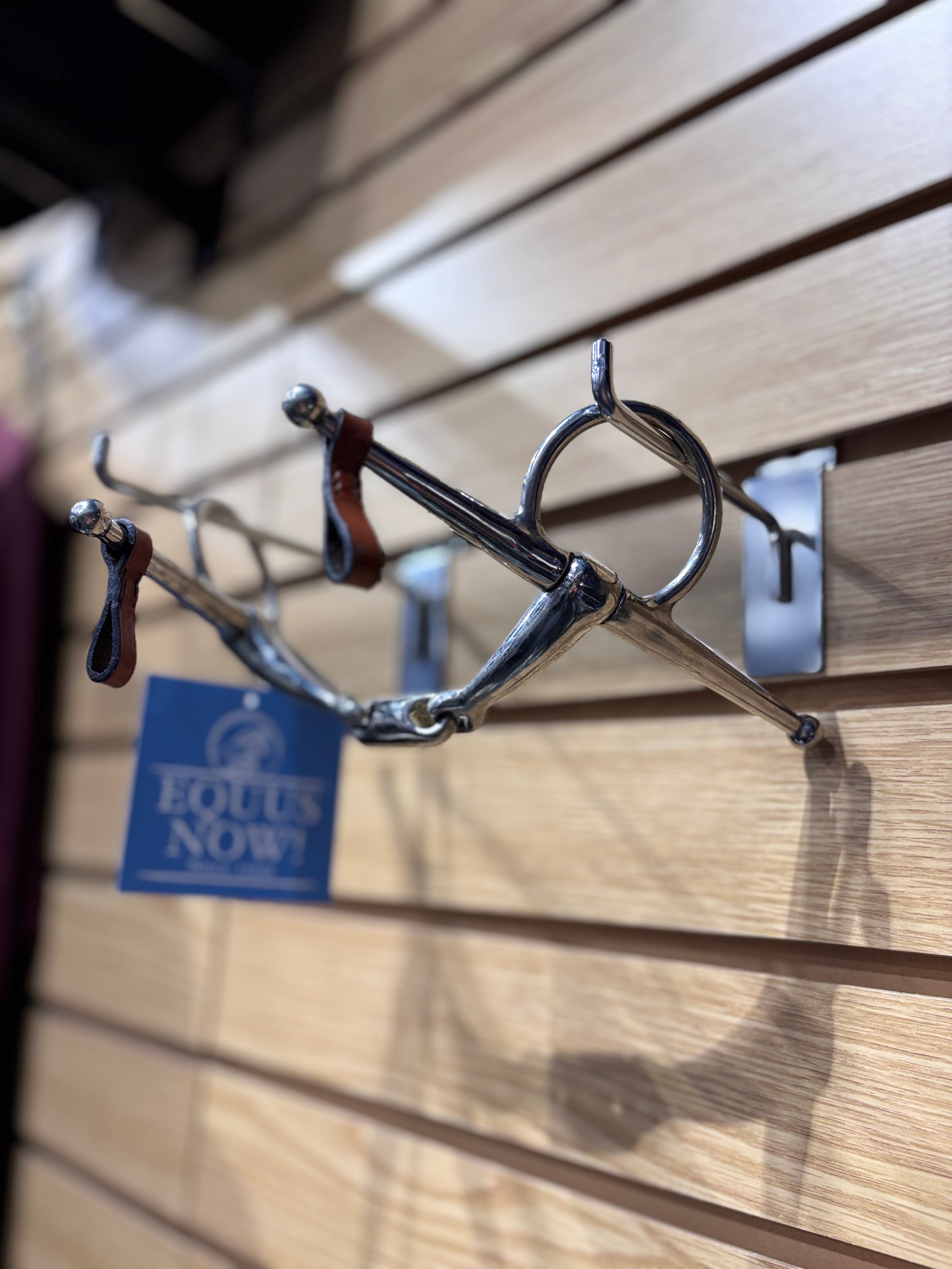Used 5.25" Full Cheek Lozenge Snaffle