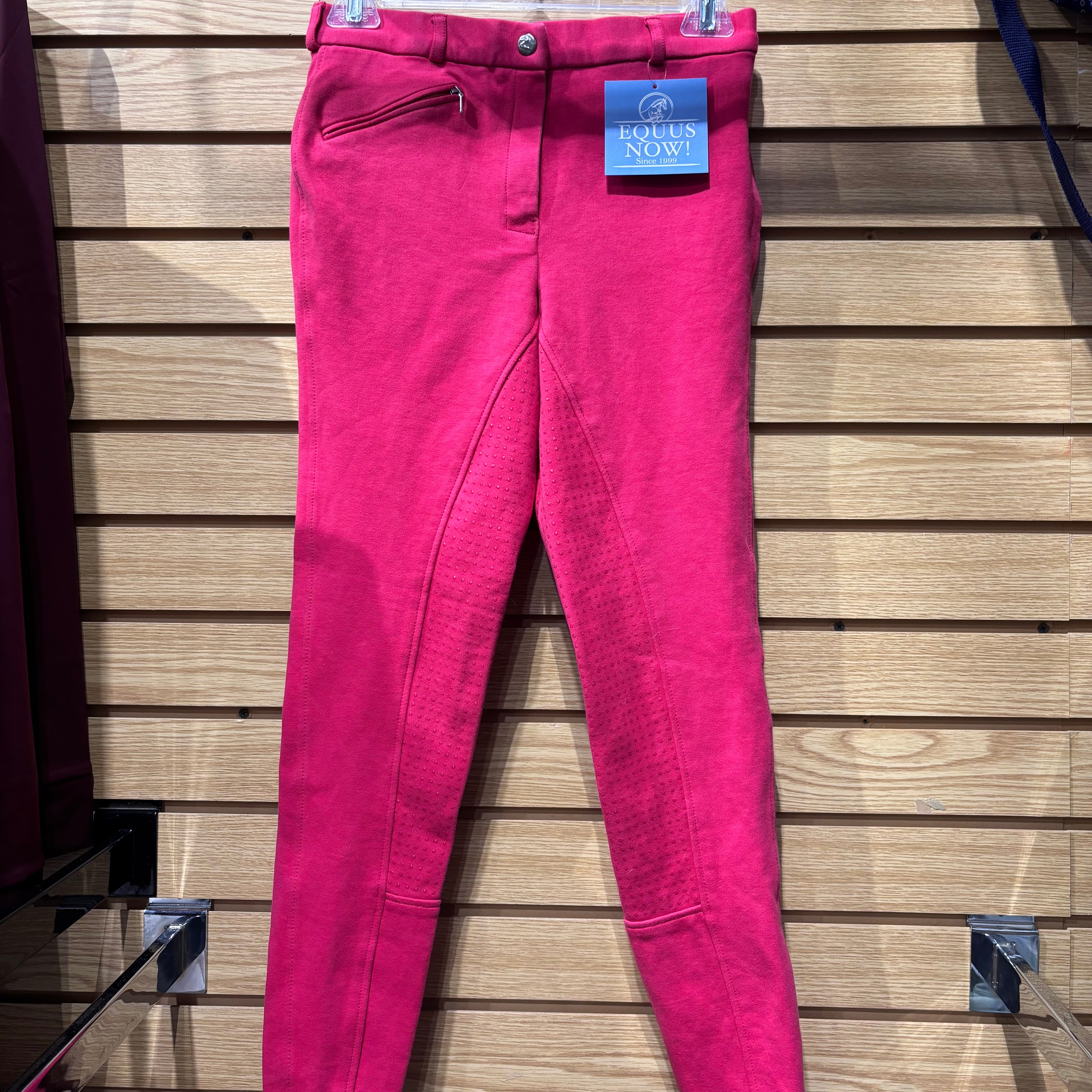 Used 24 Hot Pink Horze Full Seat Breeches