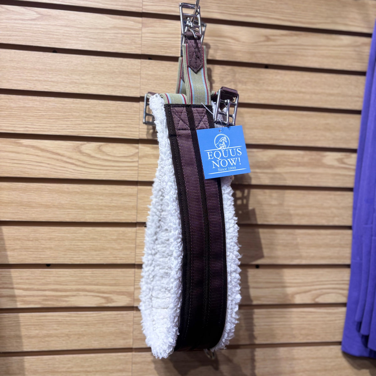 Used 48" Brown Ovation Fleece Girth