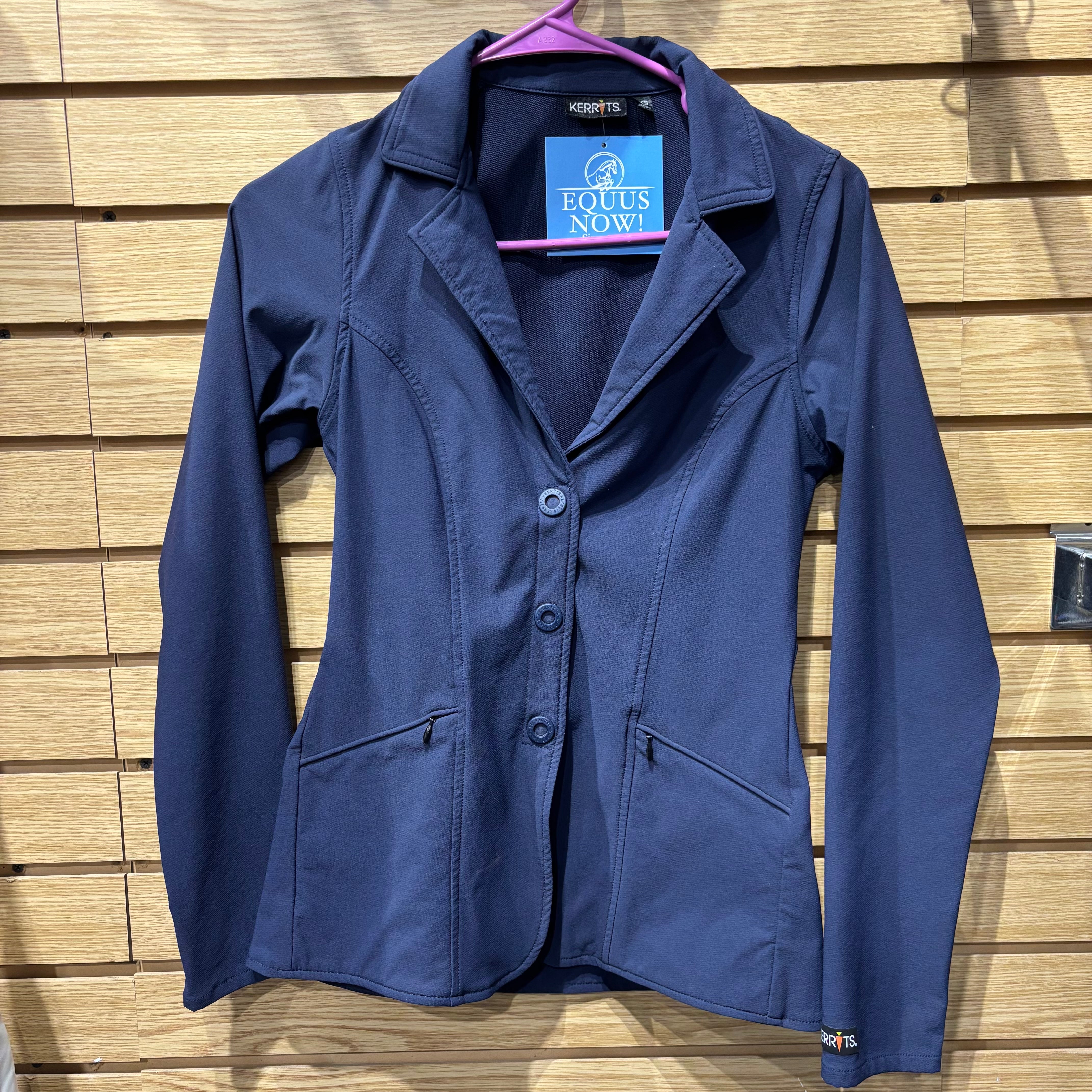 Used X-Small Navy Kerrits Show Coat