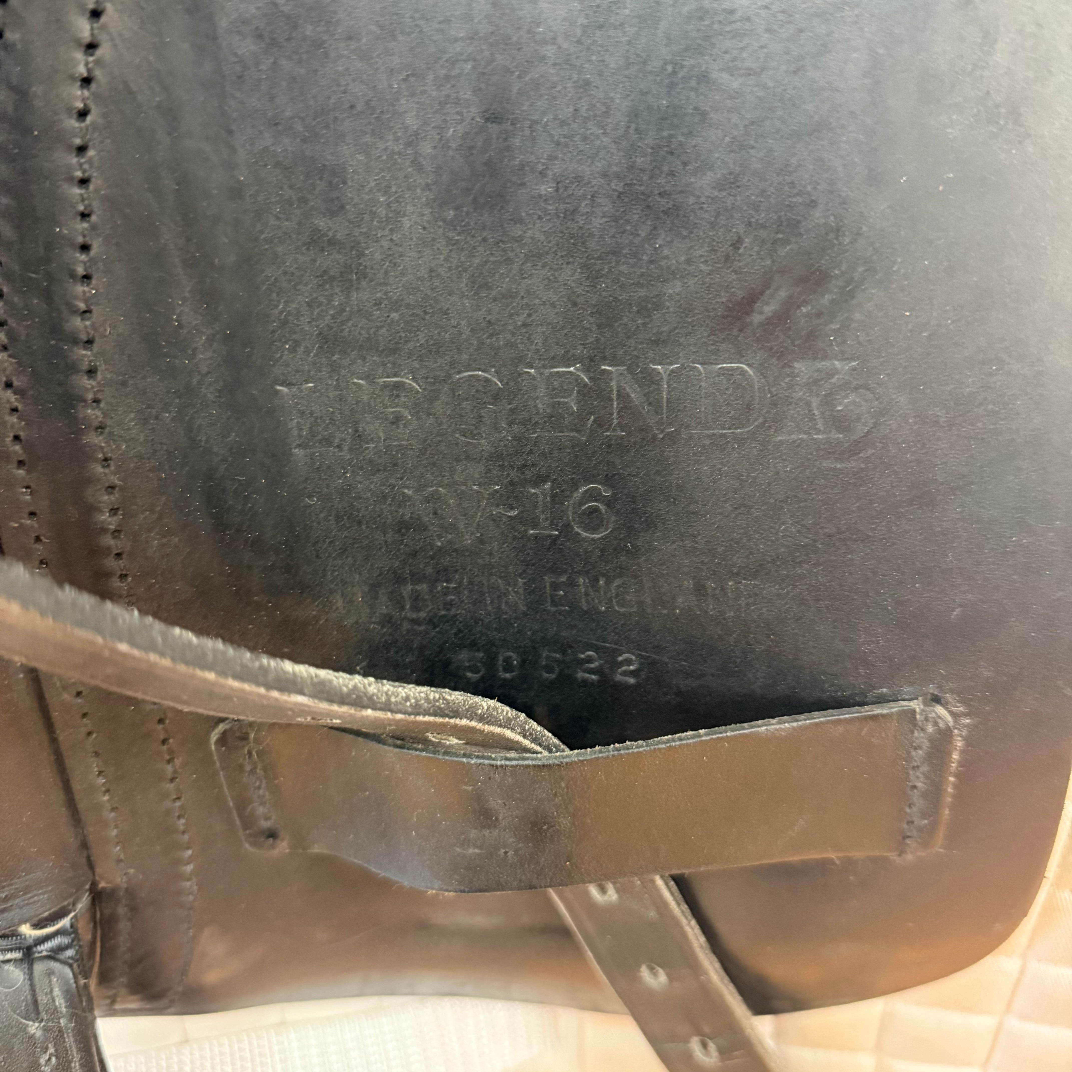 Used Albion Legend K2 Dressage Saddle 16" Wide Tree