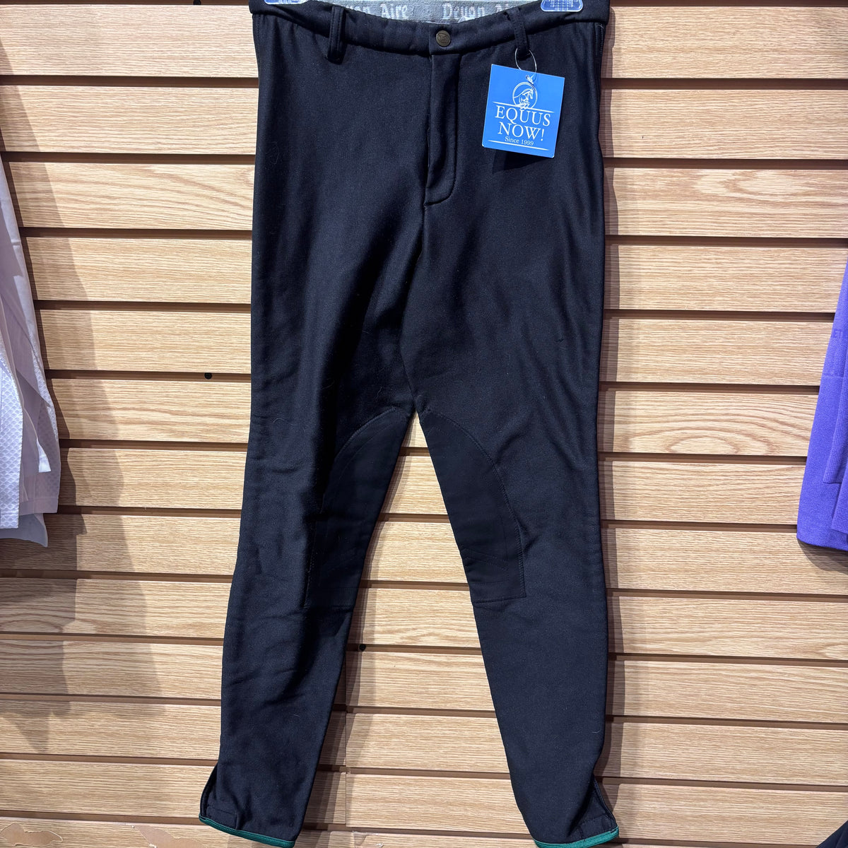 Used Small Black Devon-Aire Fleece Breeches