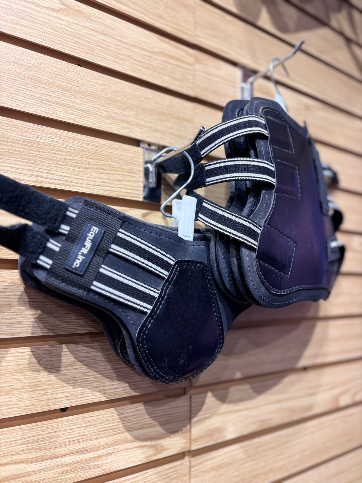 Used XL Black Equifit T Boot Original Set of Fronts and Hinds