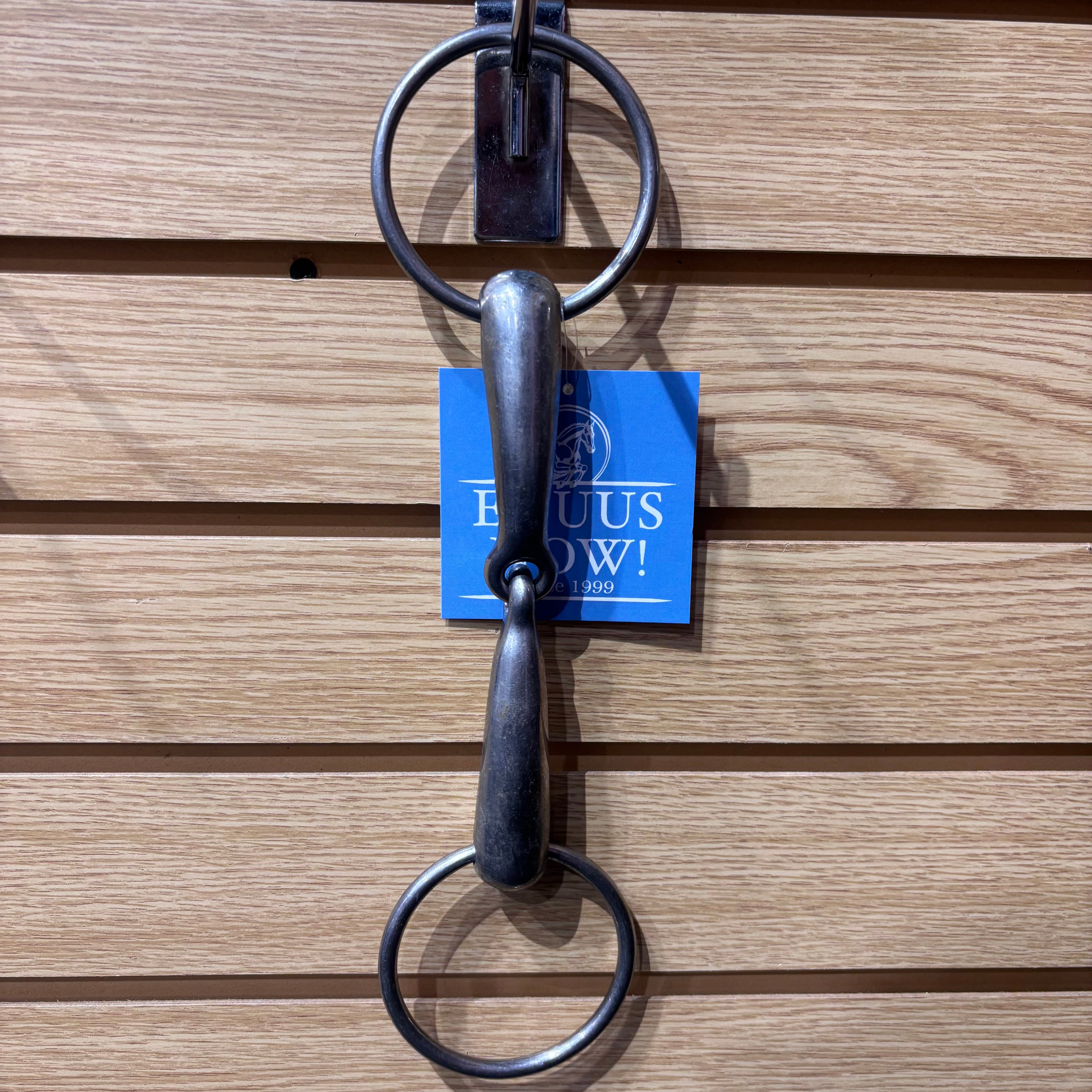 Used 6.25" Single Jointed Loose Ring Snaffle