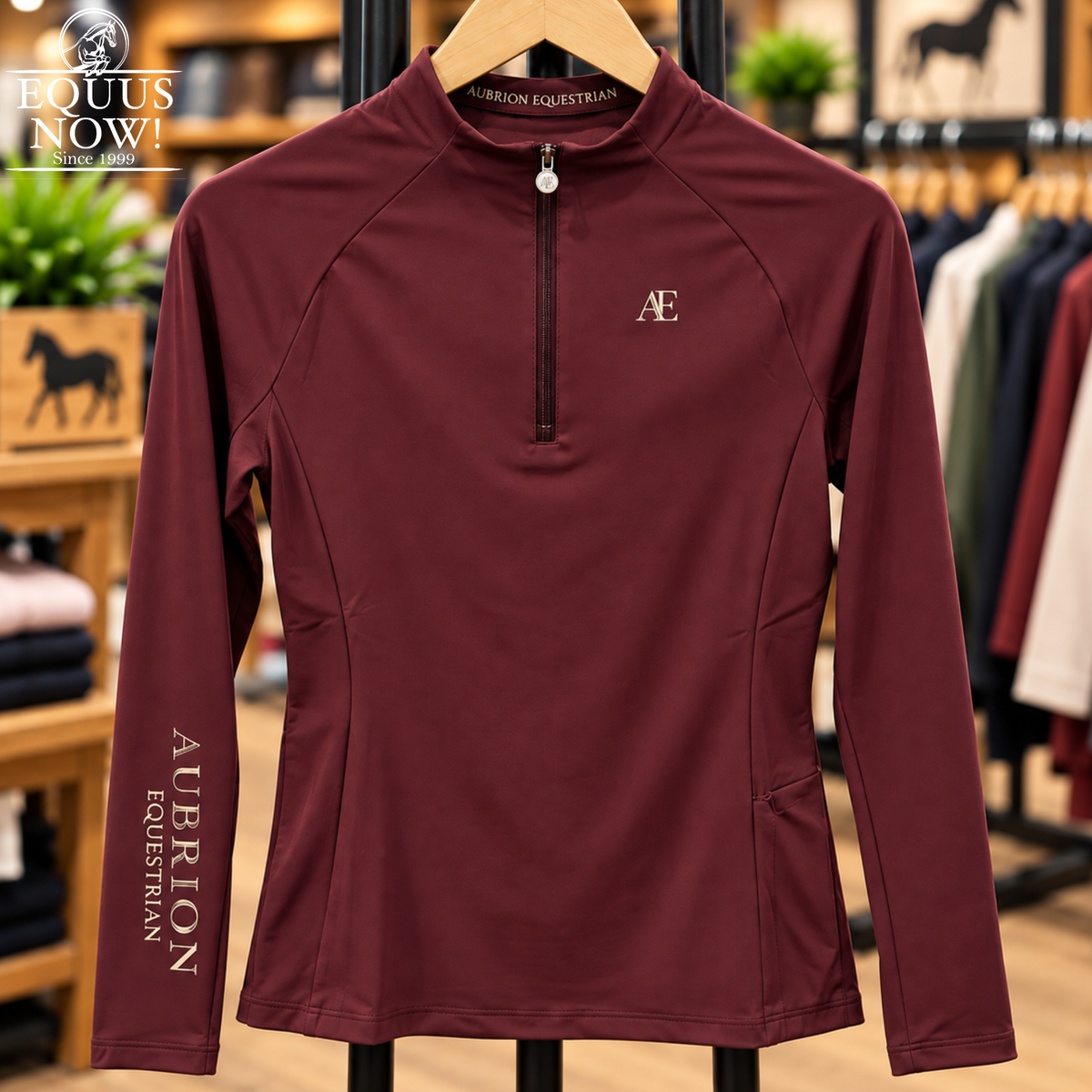 Aubrion Equestrian Winter Long Sleeve Base Layer