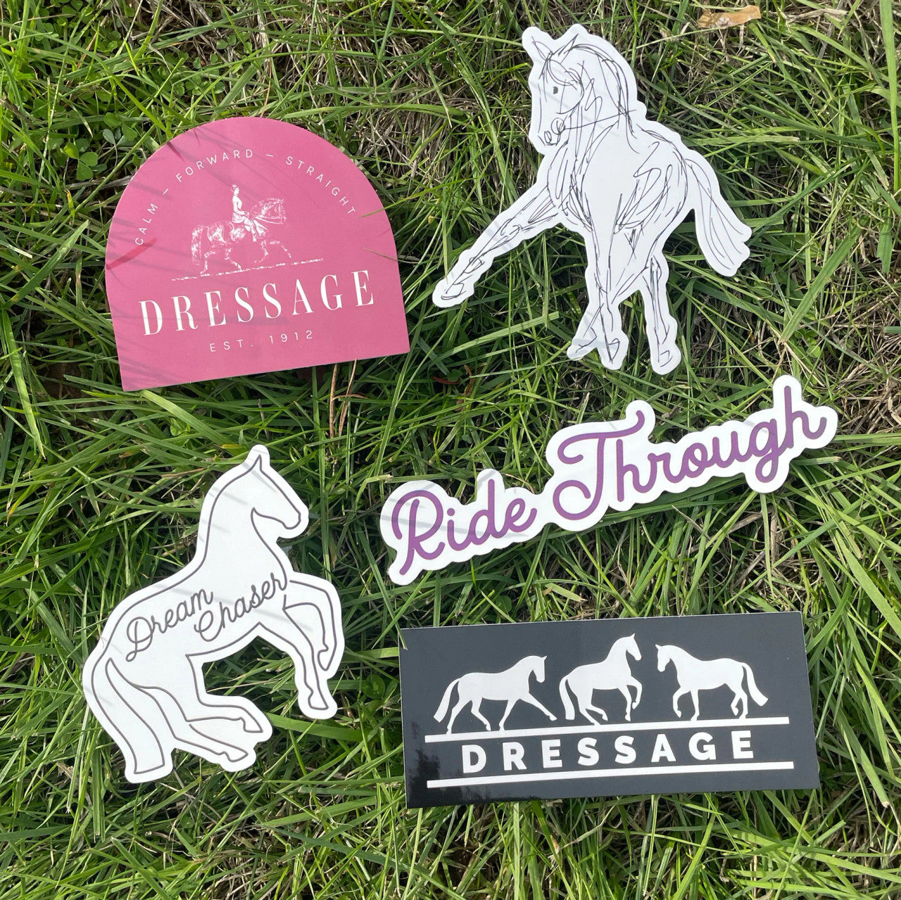 Dapplebay Dressage Sticker Pack - sku to order - 117878