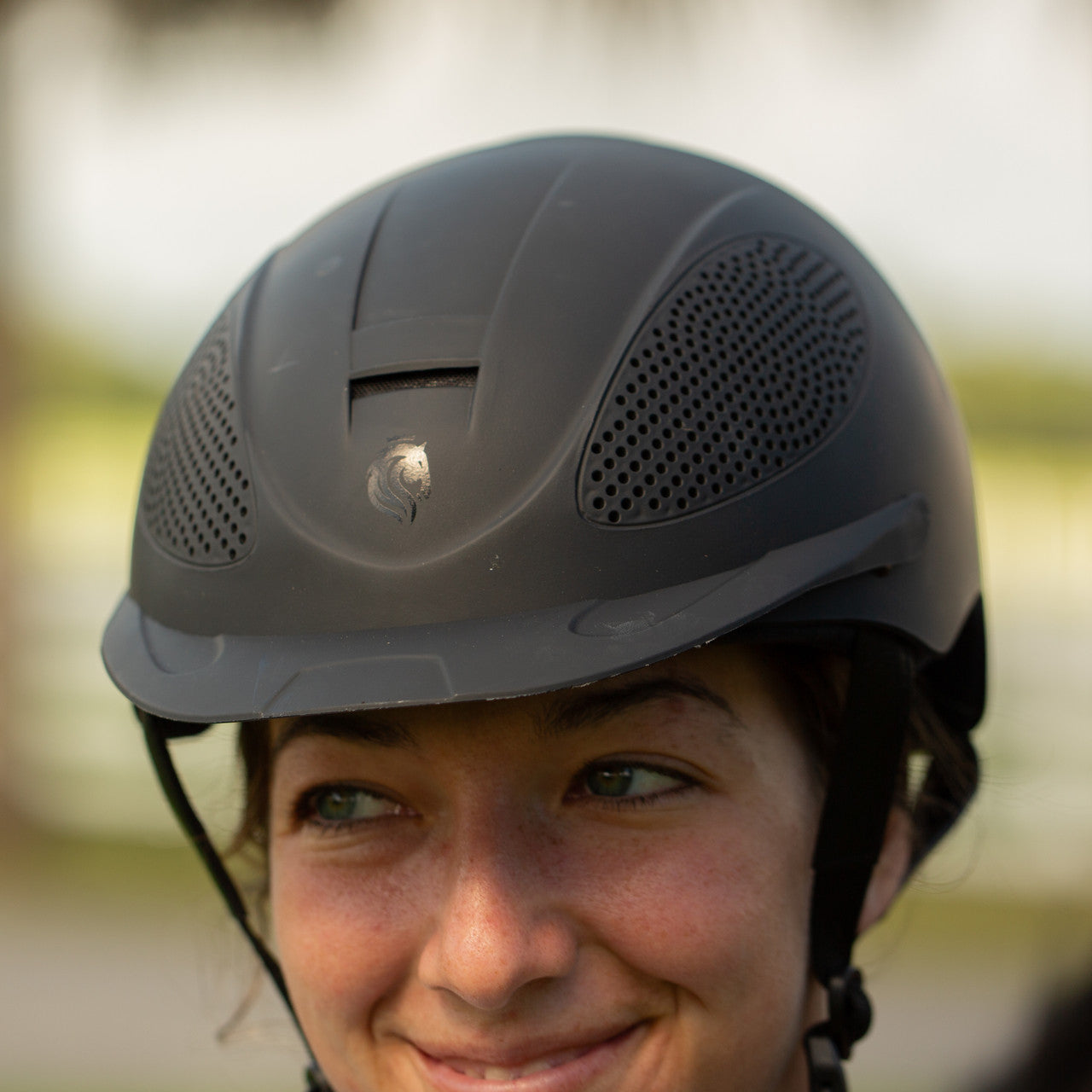 Equinavia Skylar Riding Helmet - supporting