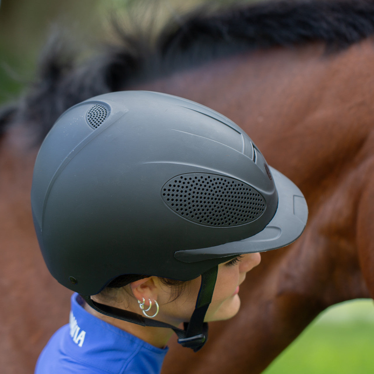 Equinavia Skylar Riding Helmet - supporting