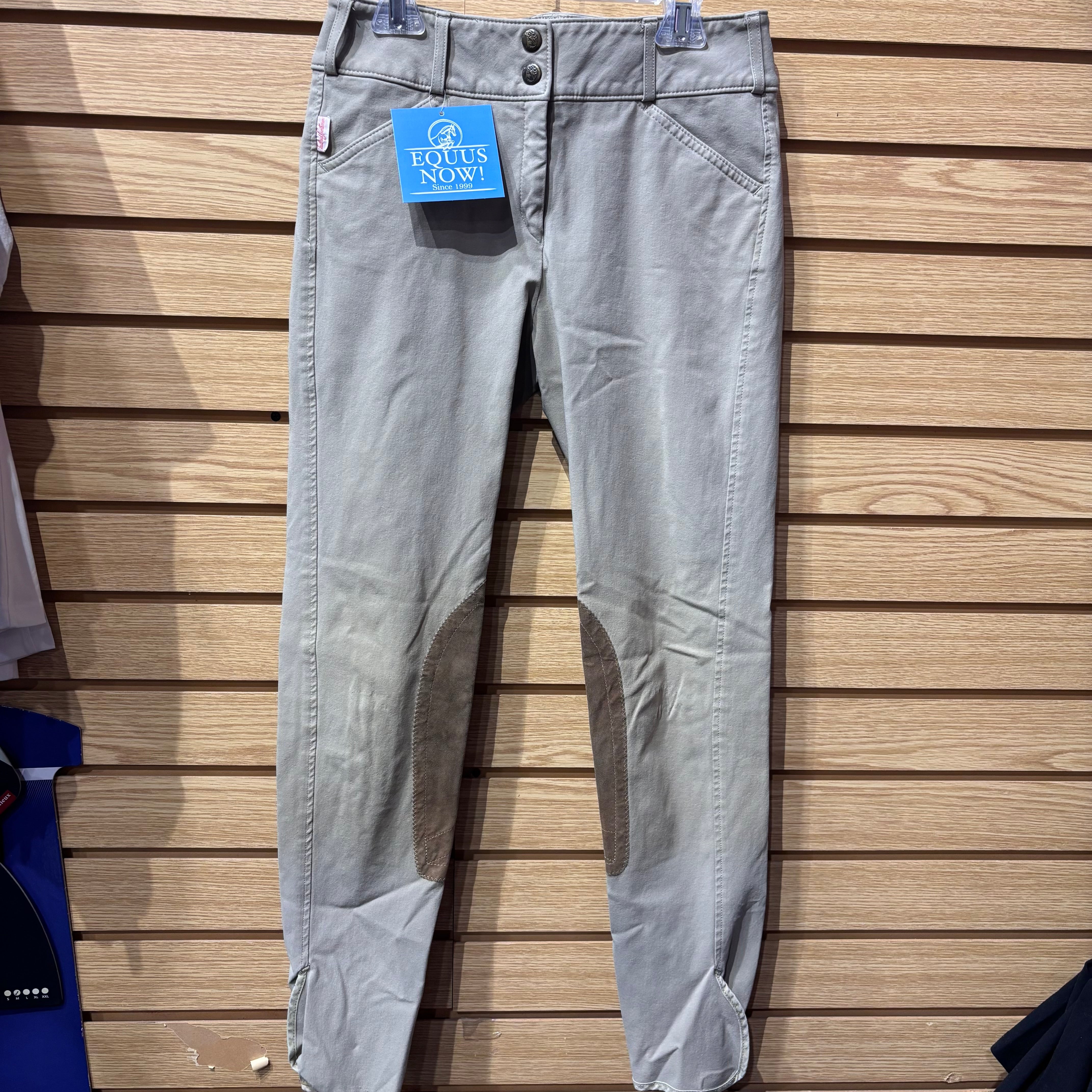 Used 26 Tan Tailored Sportsman Knee Patch Breeches