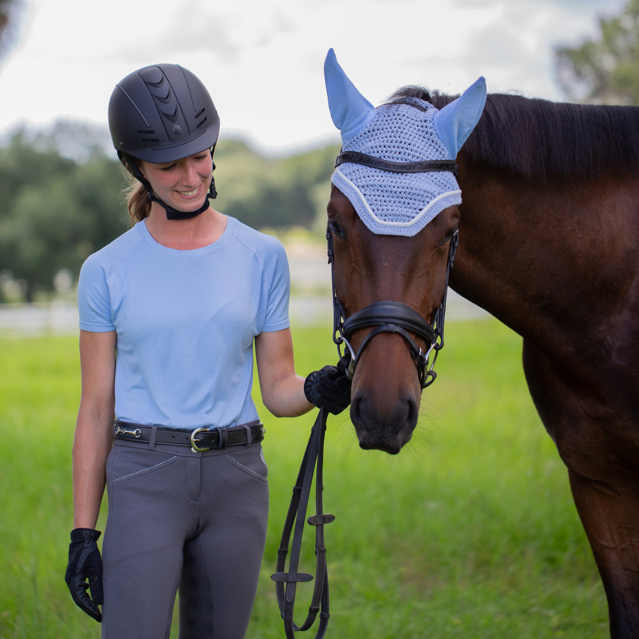 Equinavia Gardian Riding Helmet - supporting